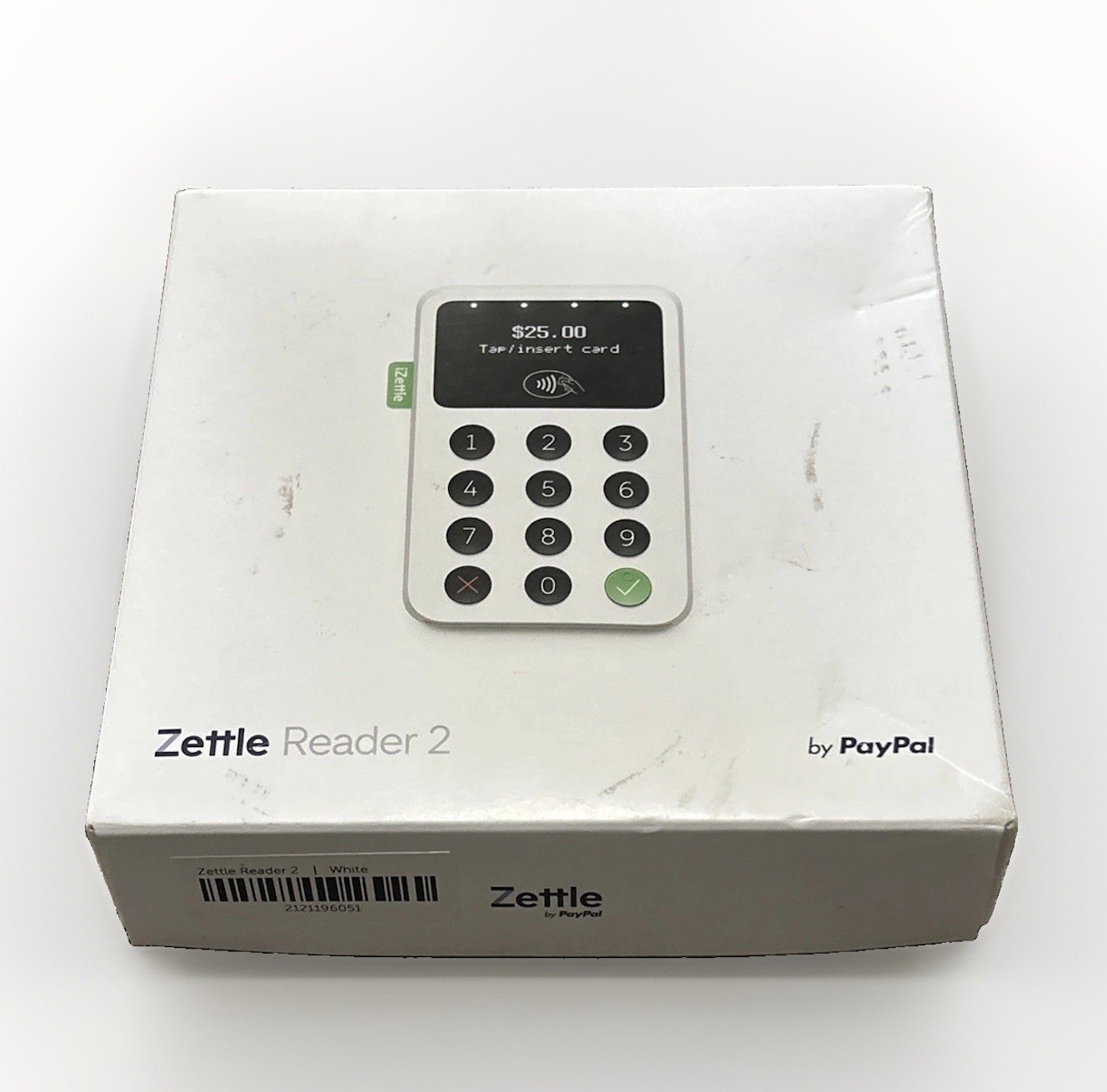 Zettle Reader 2 White by PayPal | Contactless Chip & PIN | Open Box