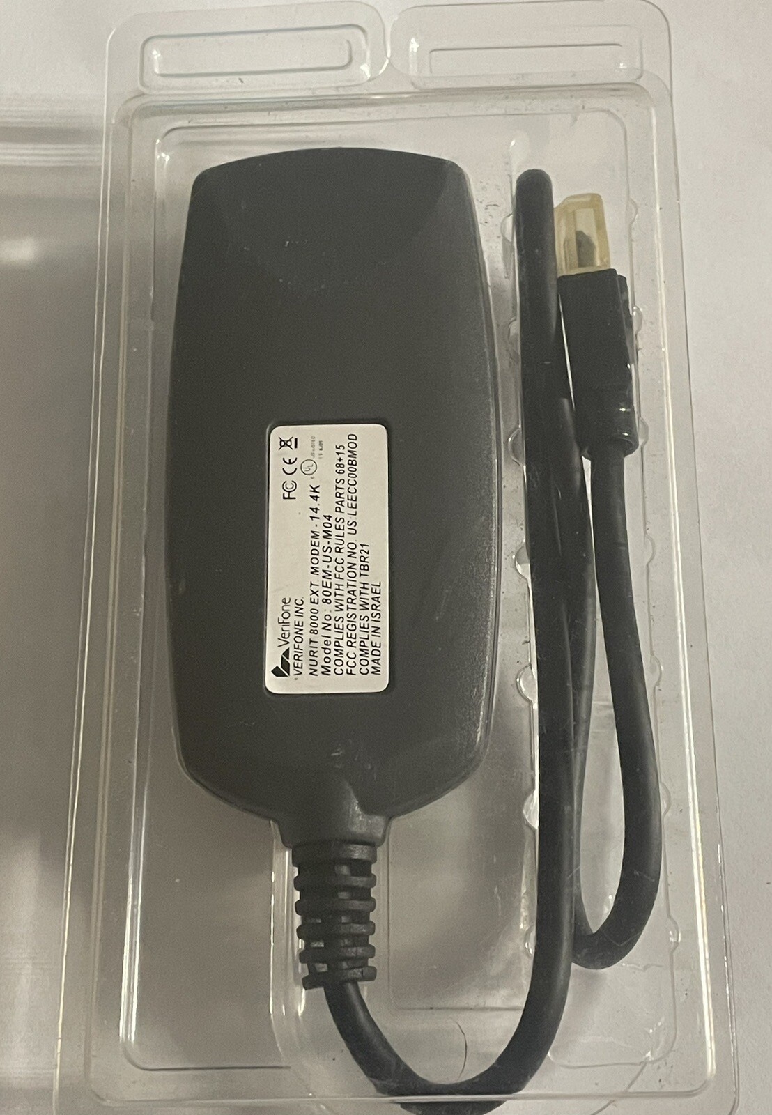 80EM-US-M04 External Dial Modem Dongle Nurit 8000 Ext Modem 14.4k