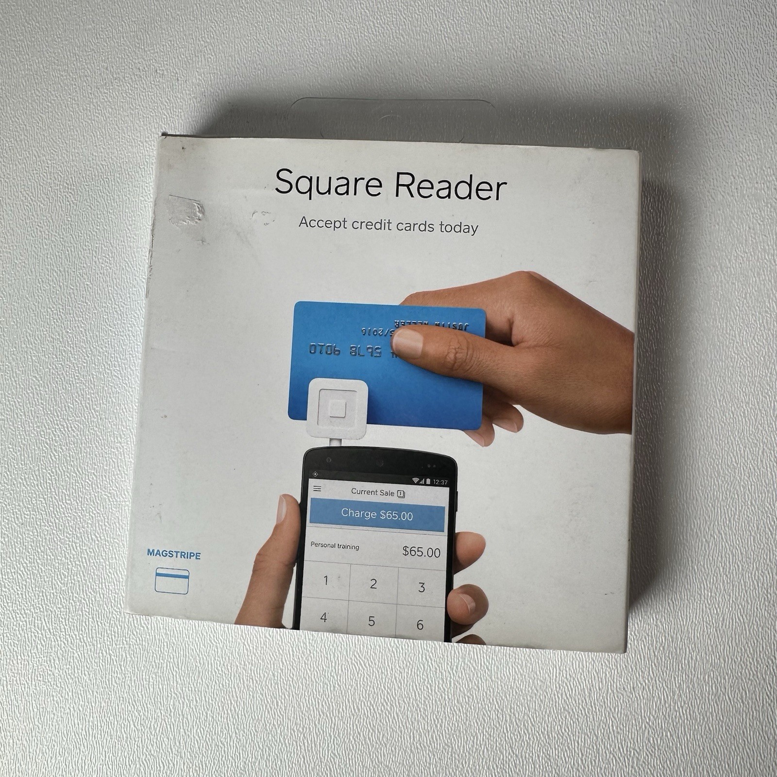 Square 3.5mm Aux Jack Credit Card Magstripe Reader