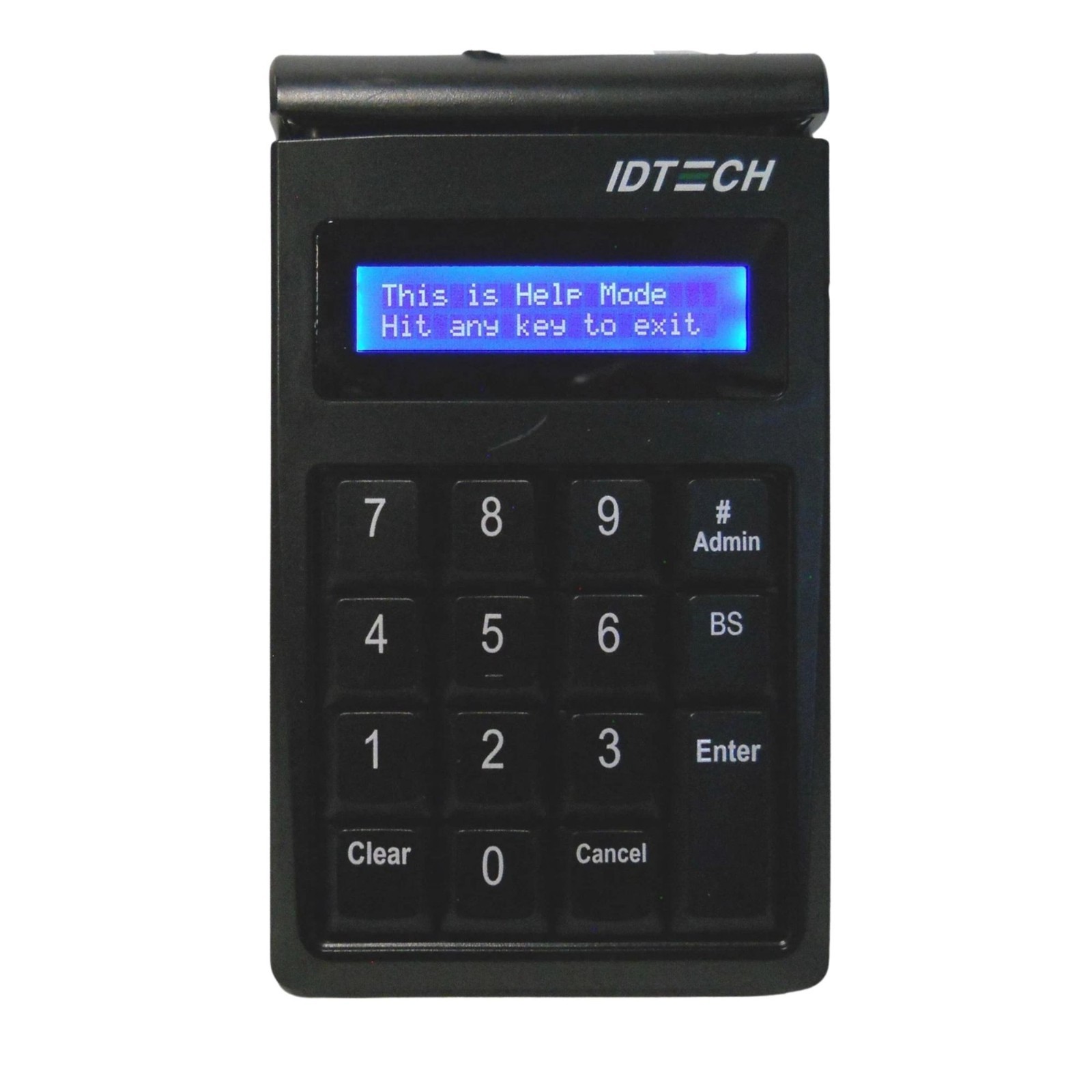 ID Tech SecureKey M130 Ecrypted Keypad w/MagStripe Reader, Black IDKE-534833BEM