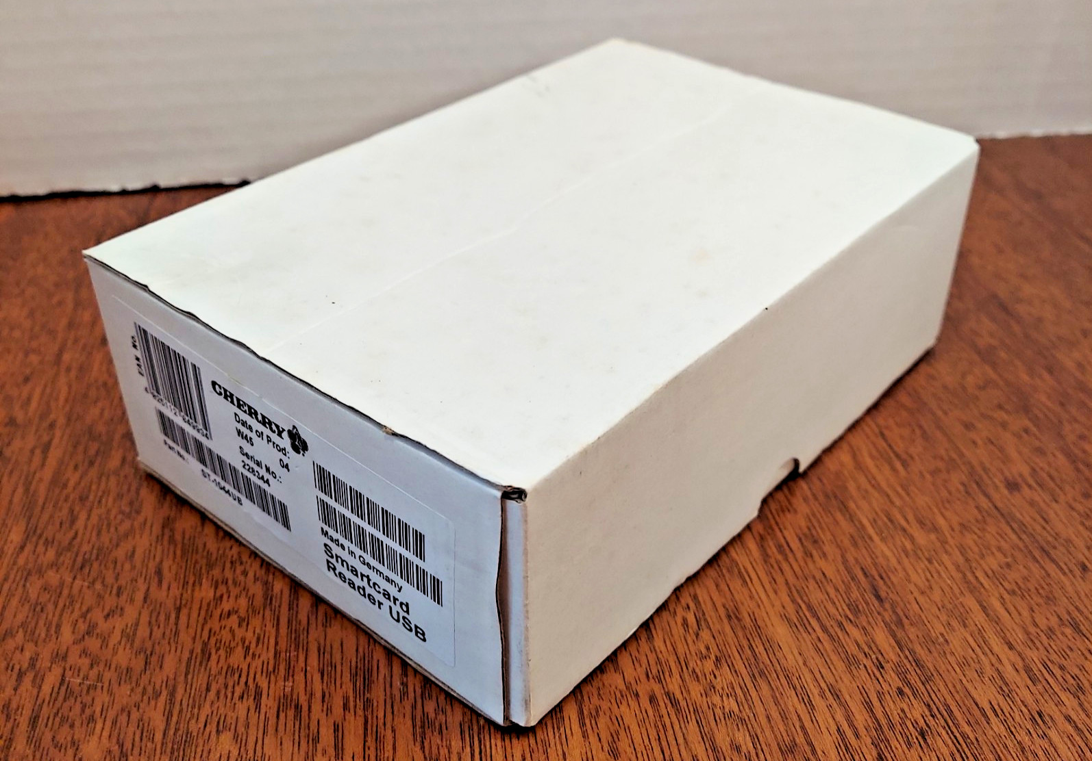 Cherry ST-1044UB USB Smart Card Reader NEW IN BOX with Instructions