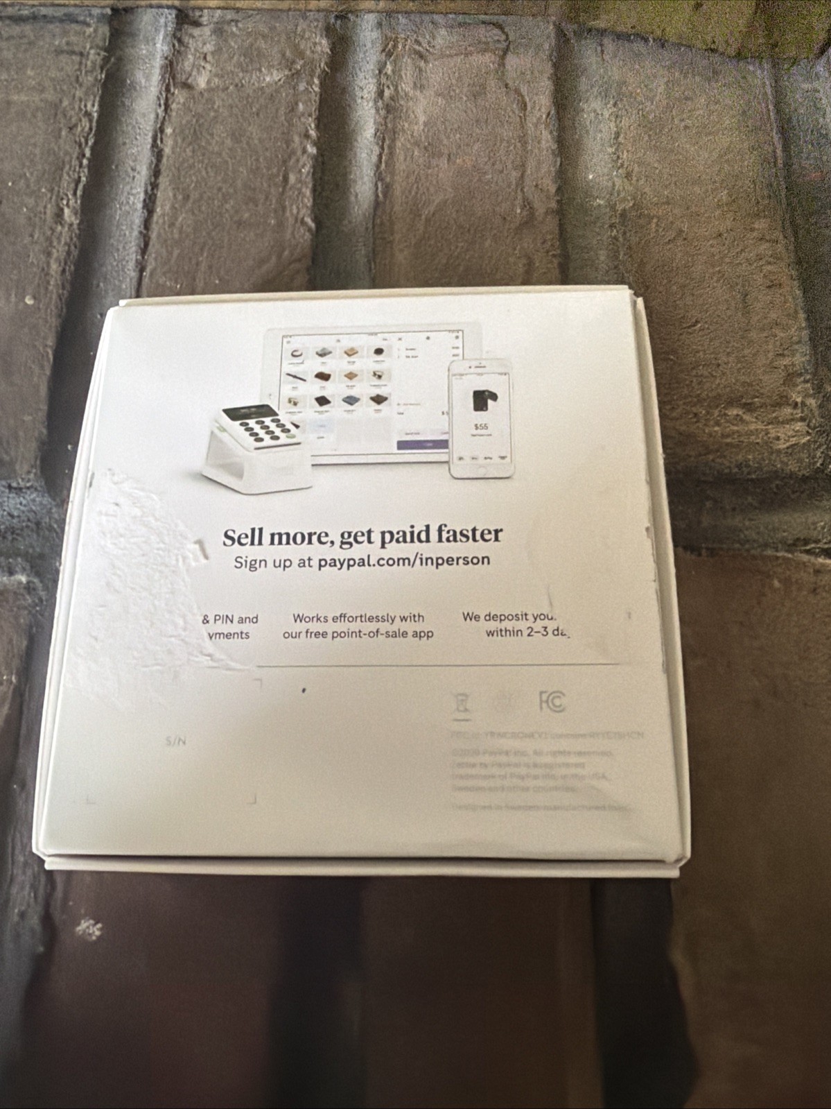 ZETTLE Reader 2 By PayPal Wireless POS Chip & Pin Card Reader – White