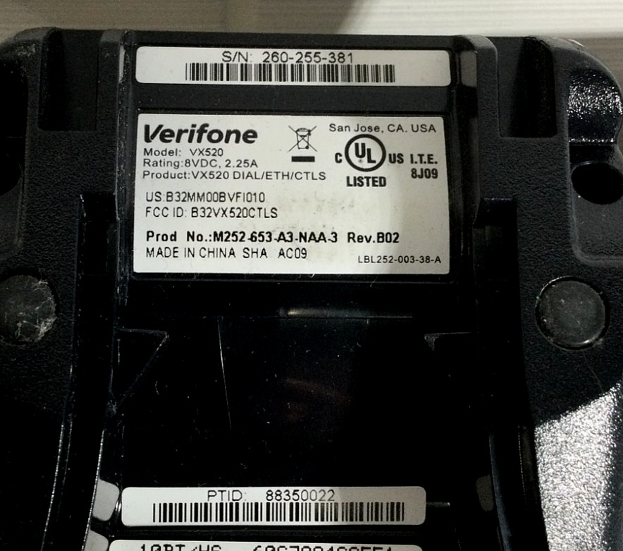 VERIFONE VX 520 VX 805 VX520 VX805 CREDIT CARD TERMINAL READER LOT