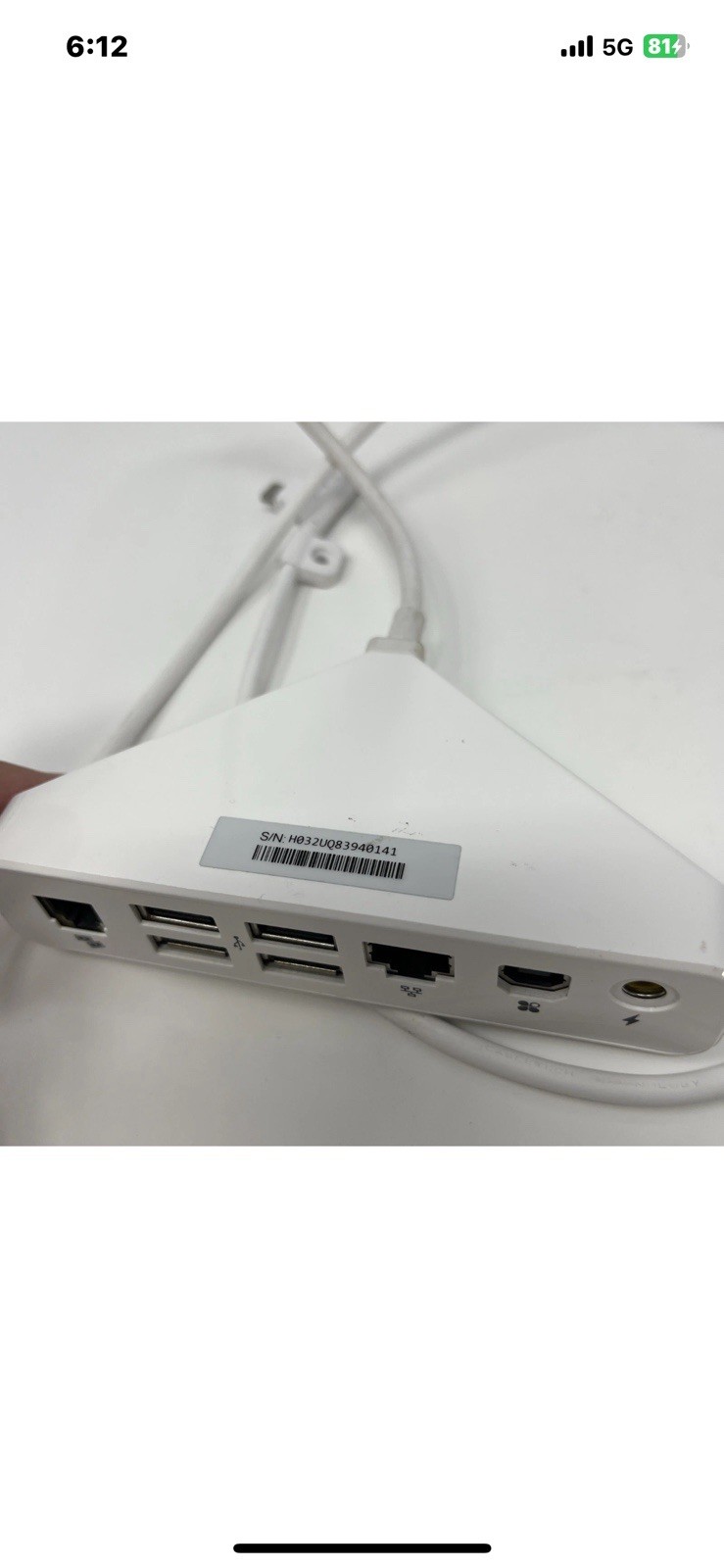 Clover Station Hub for C302U Clover POS Systems
