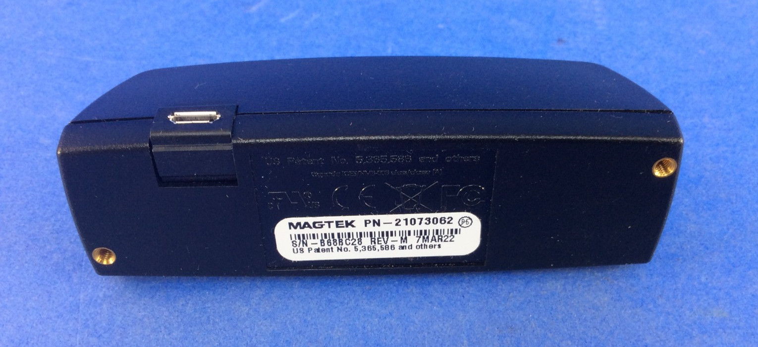 Open Box MagTek 21073062 Dynamag Magnesafe Triple Track Magnetic Swipe Reader