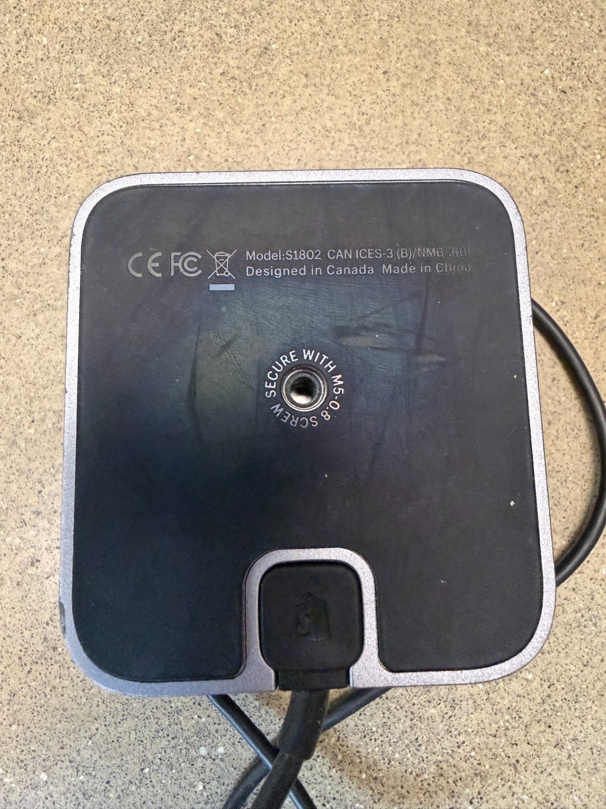 Shopify Tap & Chip S1801 Card Reader With Dock S1802 Sold As Is C5