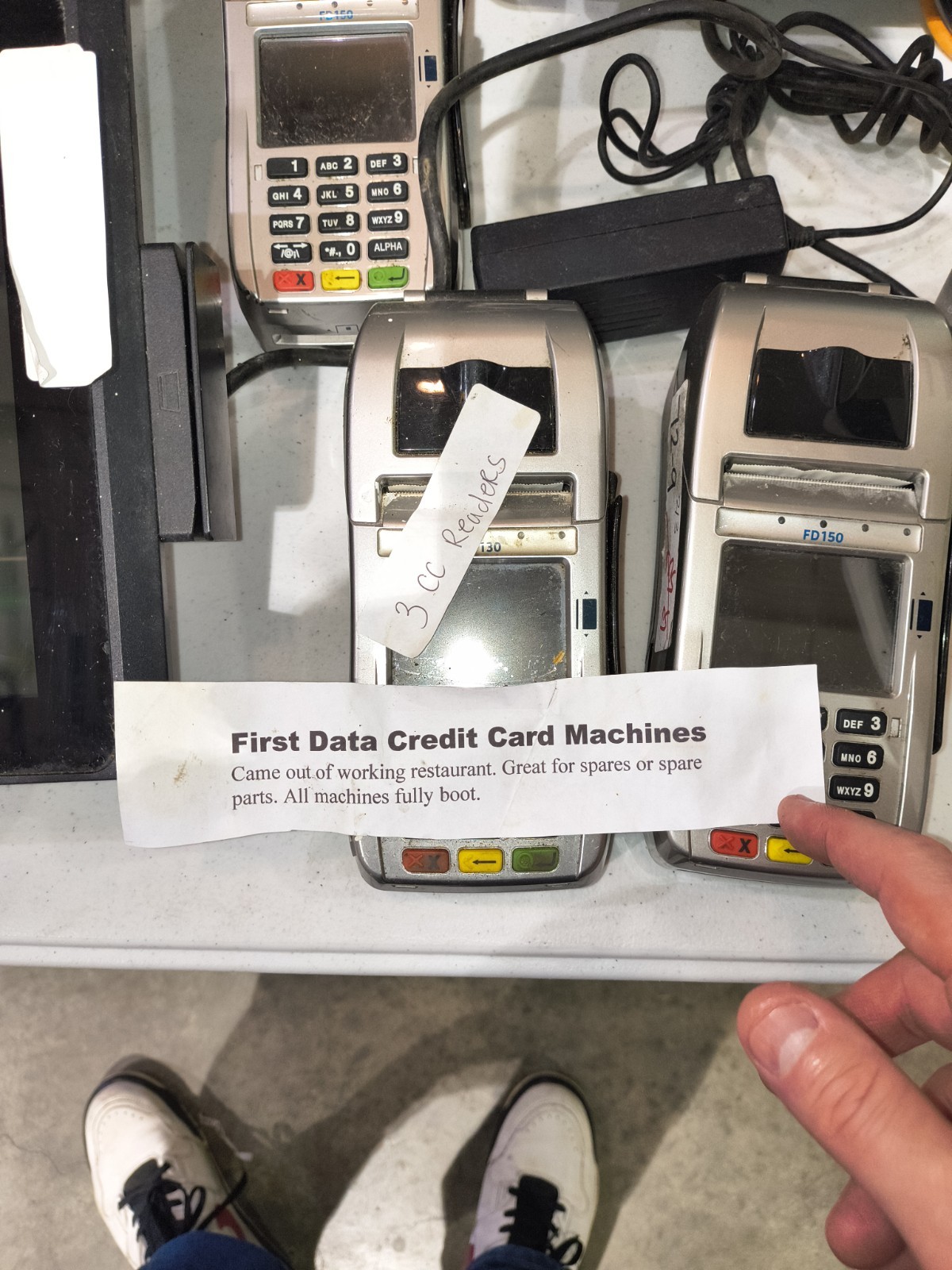 POS Systems, Printers, Credit Card Machines, And Cash Box Please Read Decription
