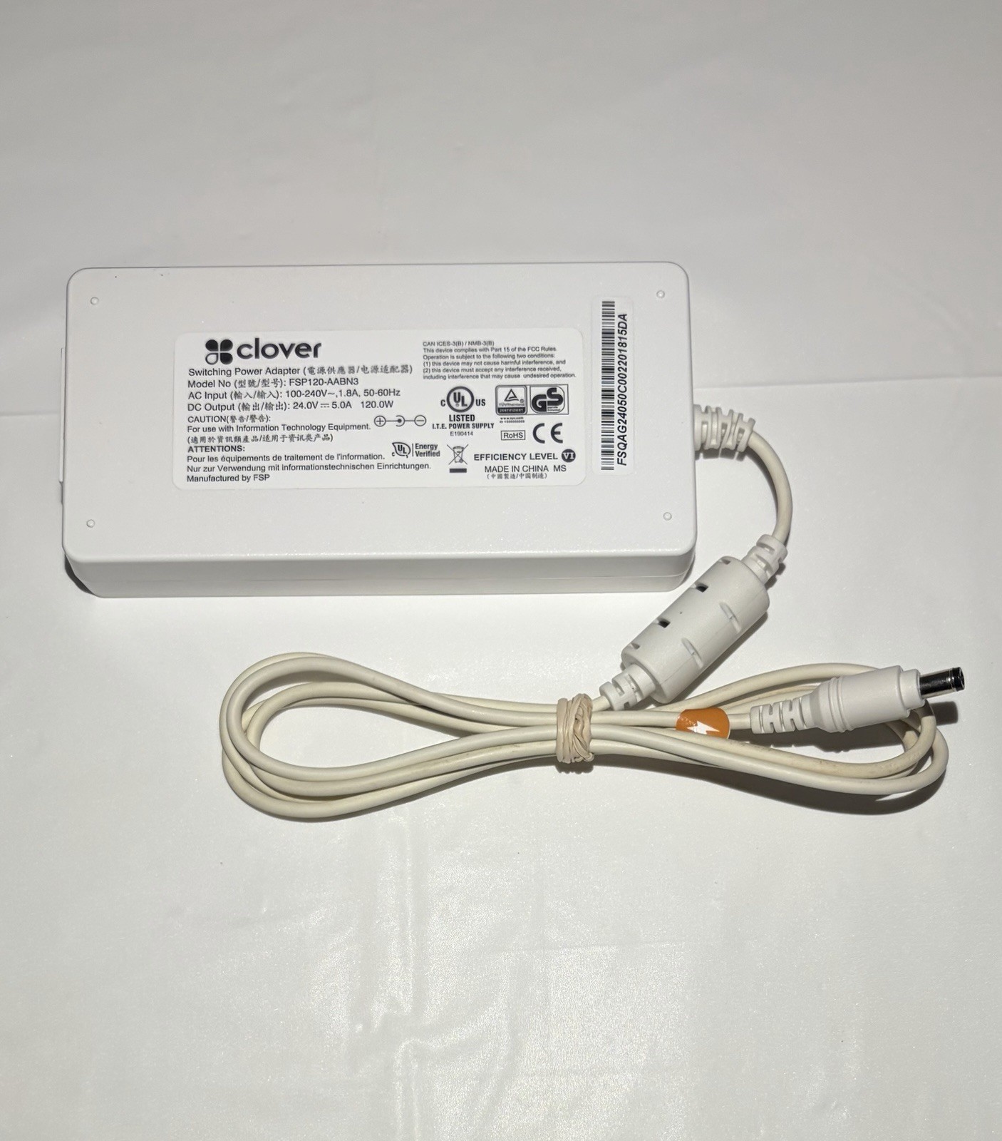 Clover Station Hub H500 & Switching Power Adapter (FSP120-AABN3)