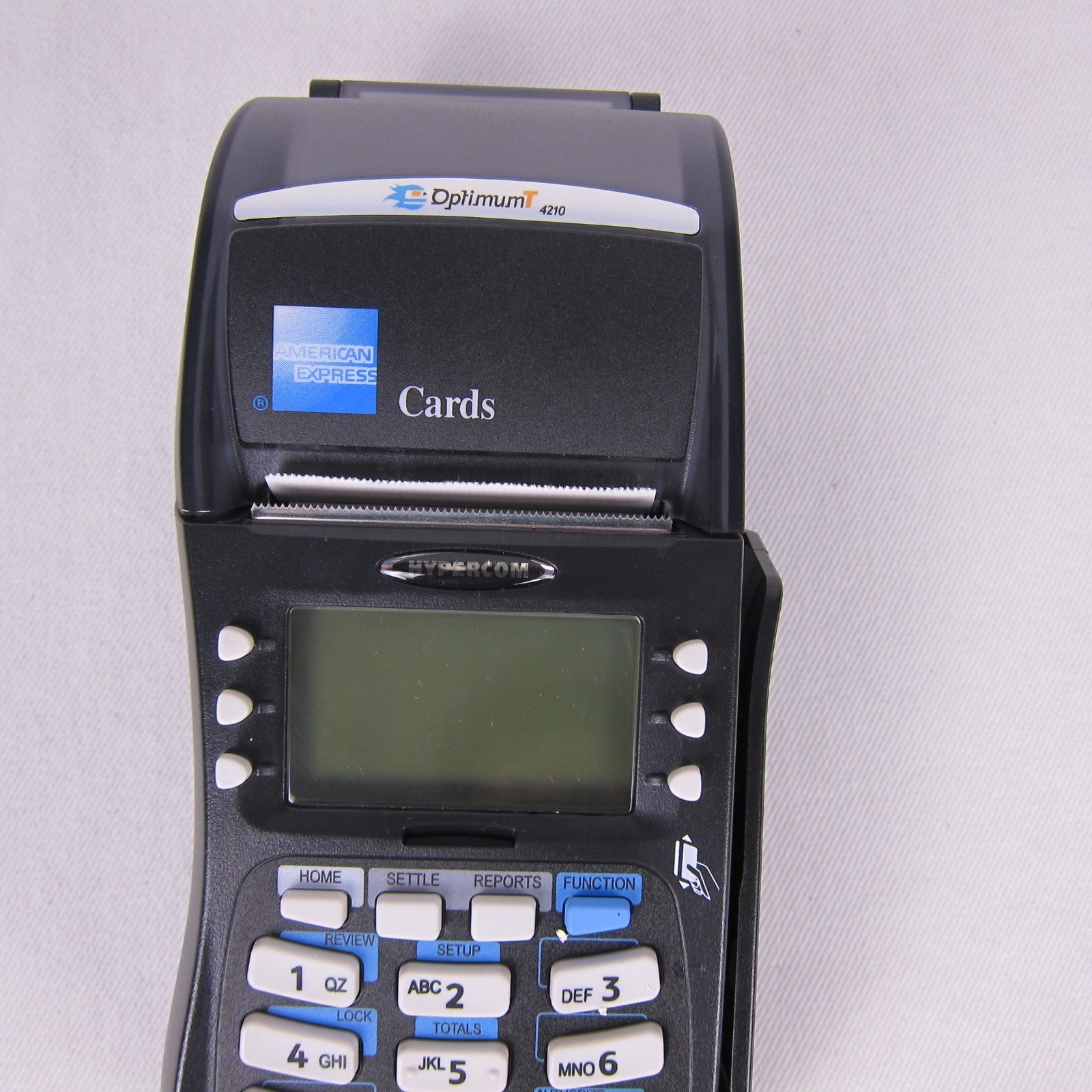 HYPERCOM T4210 Credit Card Machine No Power Cord