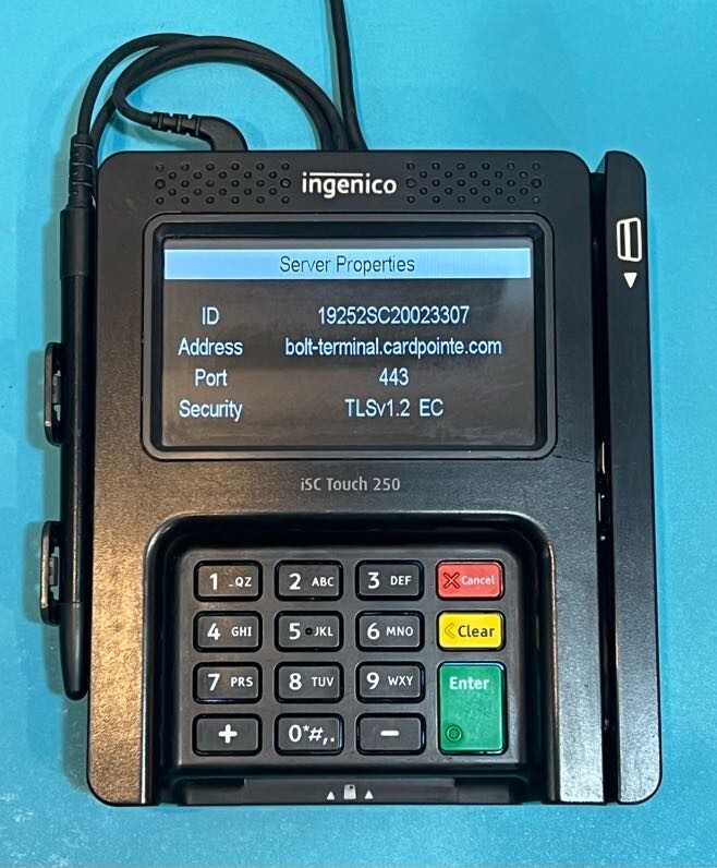 Ingenico (LOT OF 10!) Card Reader ISC250-V4 w/ Pen (Power cables not included)