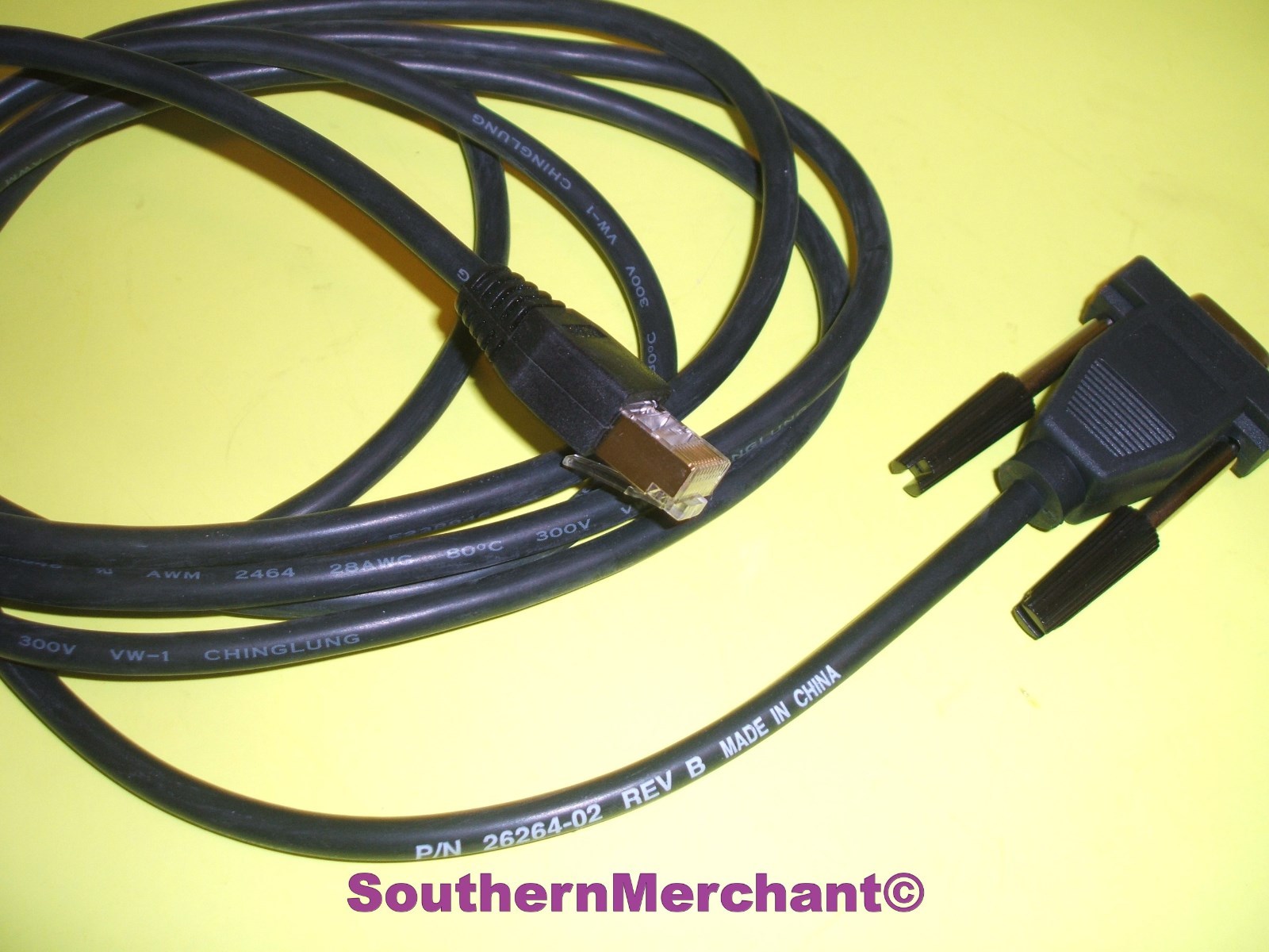 VERIFONE VX670/VX680 PC DOWNLOAD CABLE 26264-01 02 -05 R