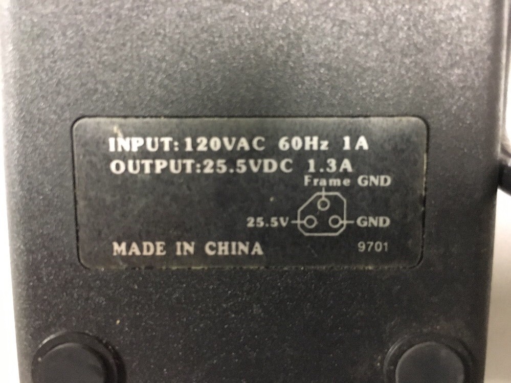 VeriFone AC Adapter , Power Supply 05086-01 , SP03311255 BLACK