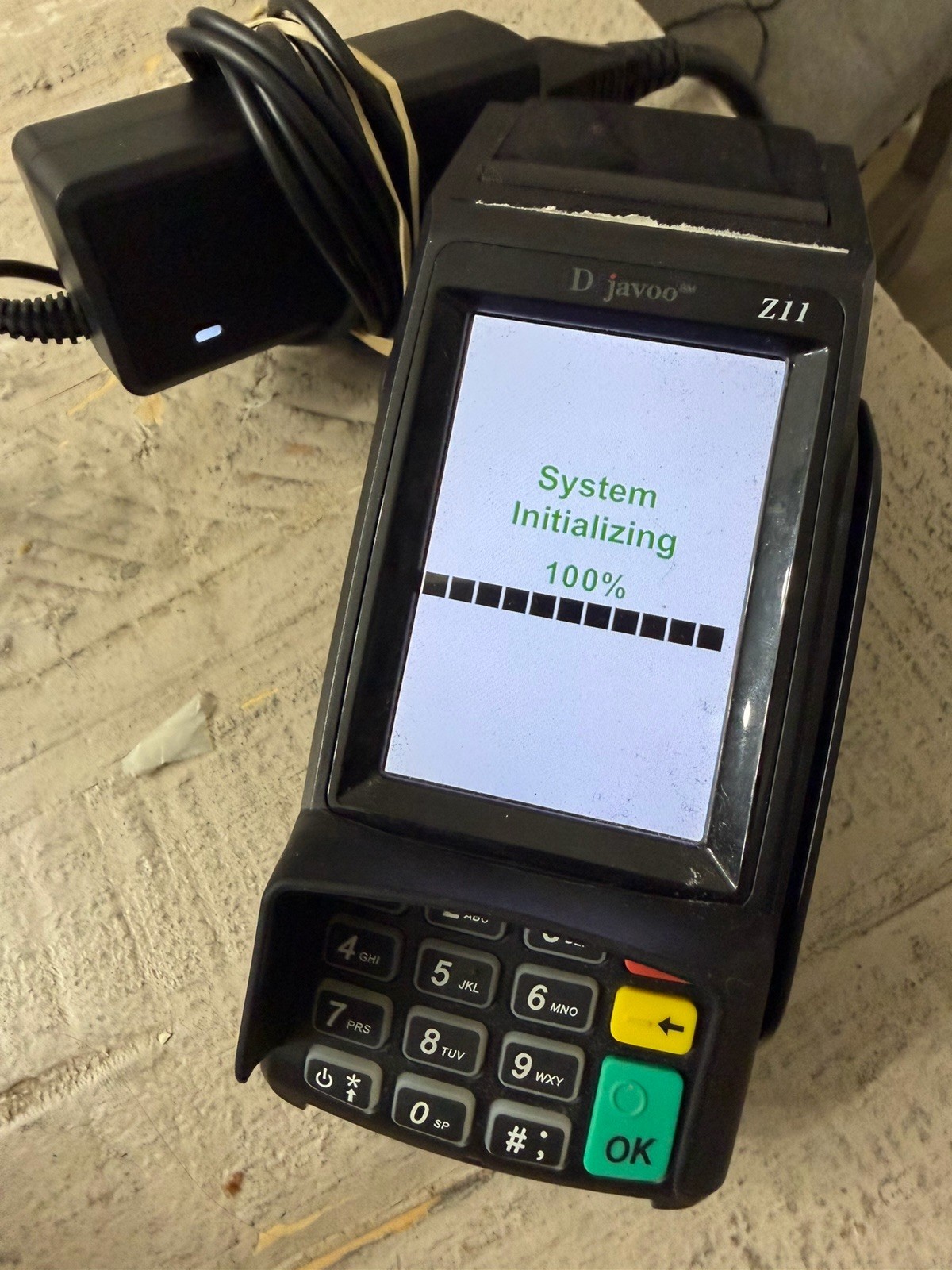 Dejavoo Z11 Vega 3000 Credit Card Terminal – WiFi / Ethernet / Dial