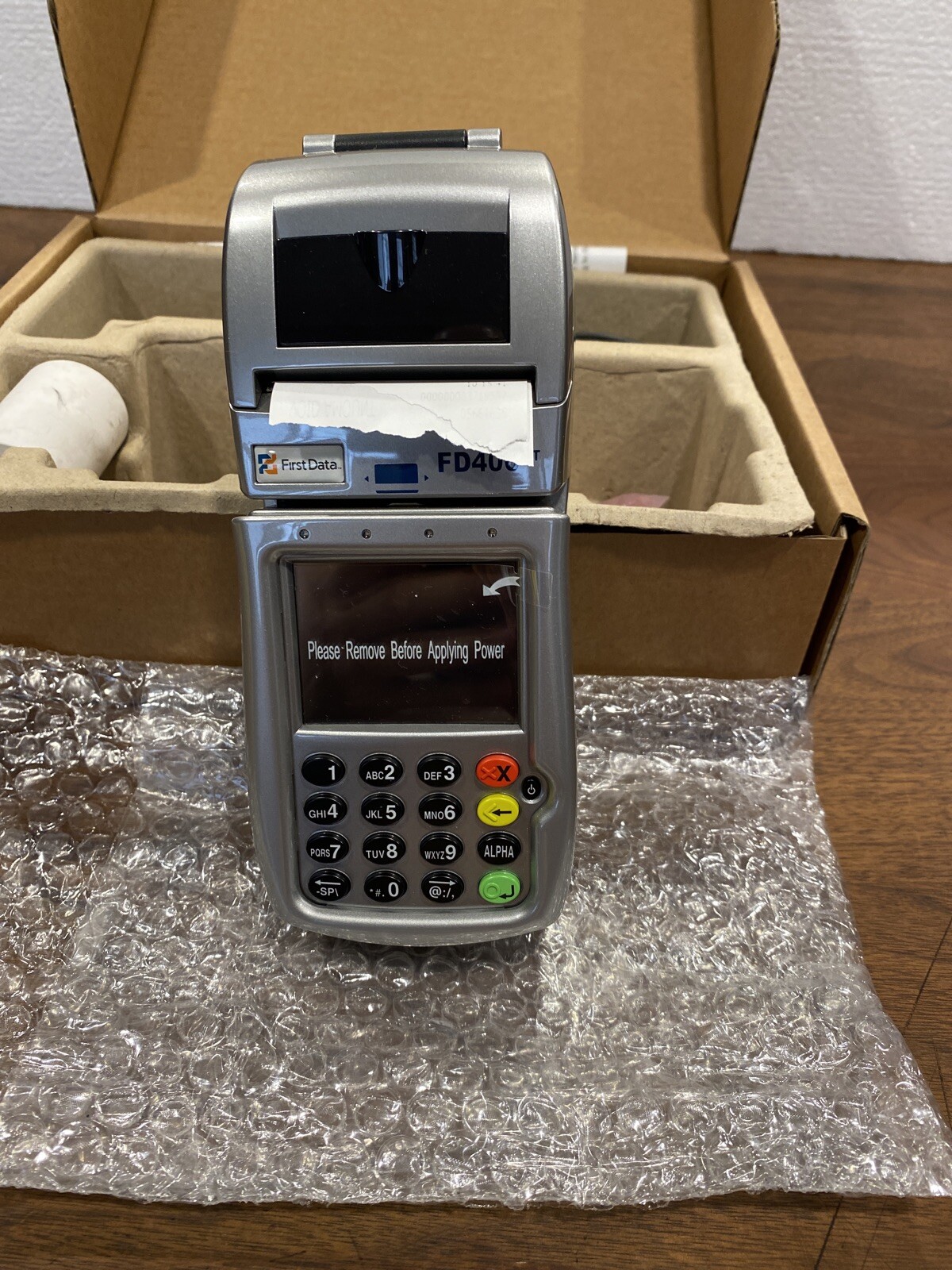 First Data FD400GT CDMA Wireless Terminal