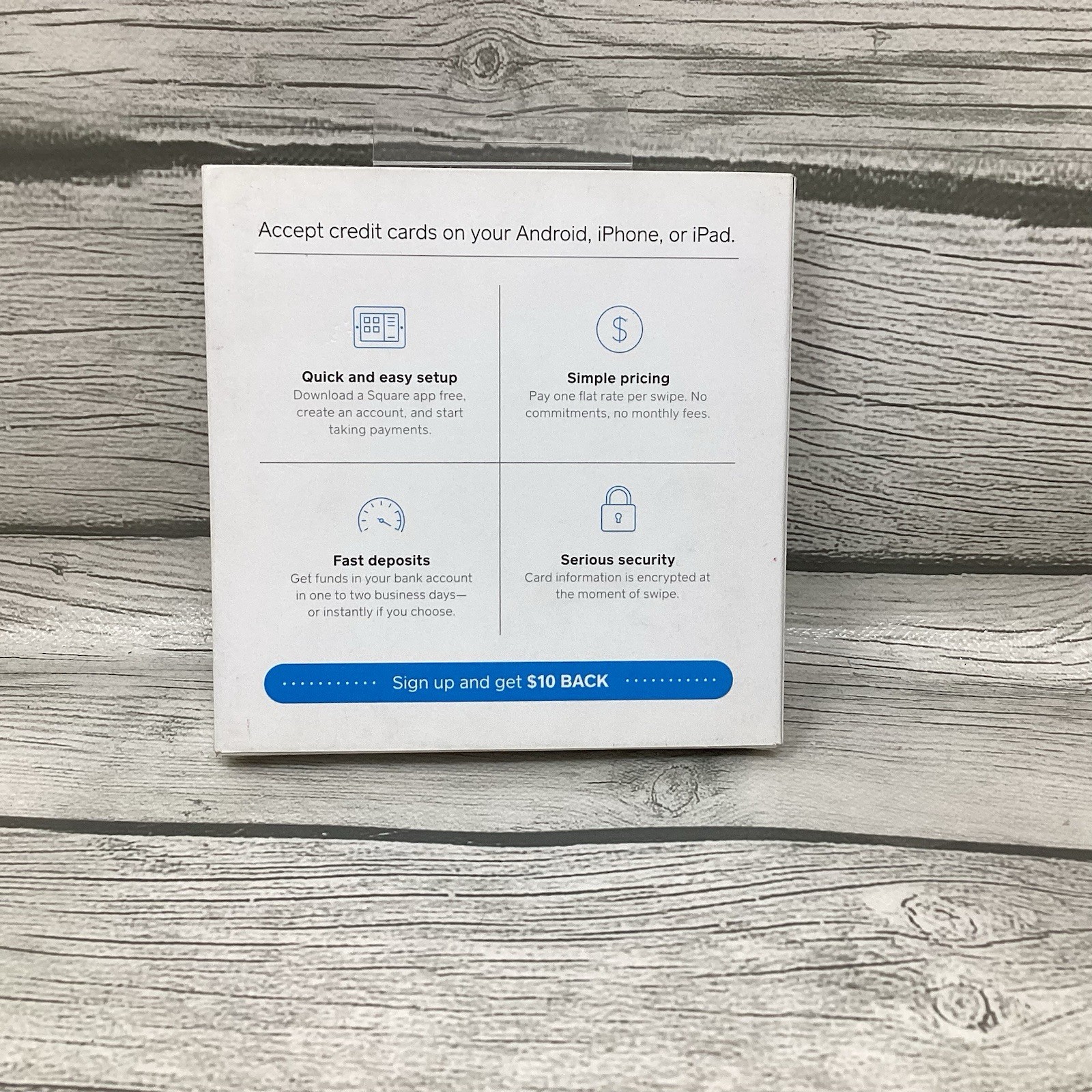 Square Reader For Magstripe With Headset Jack White