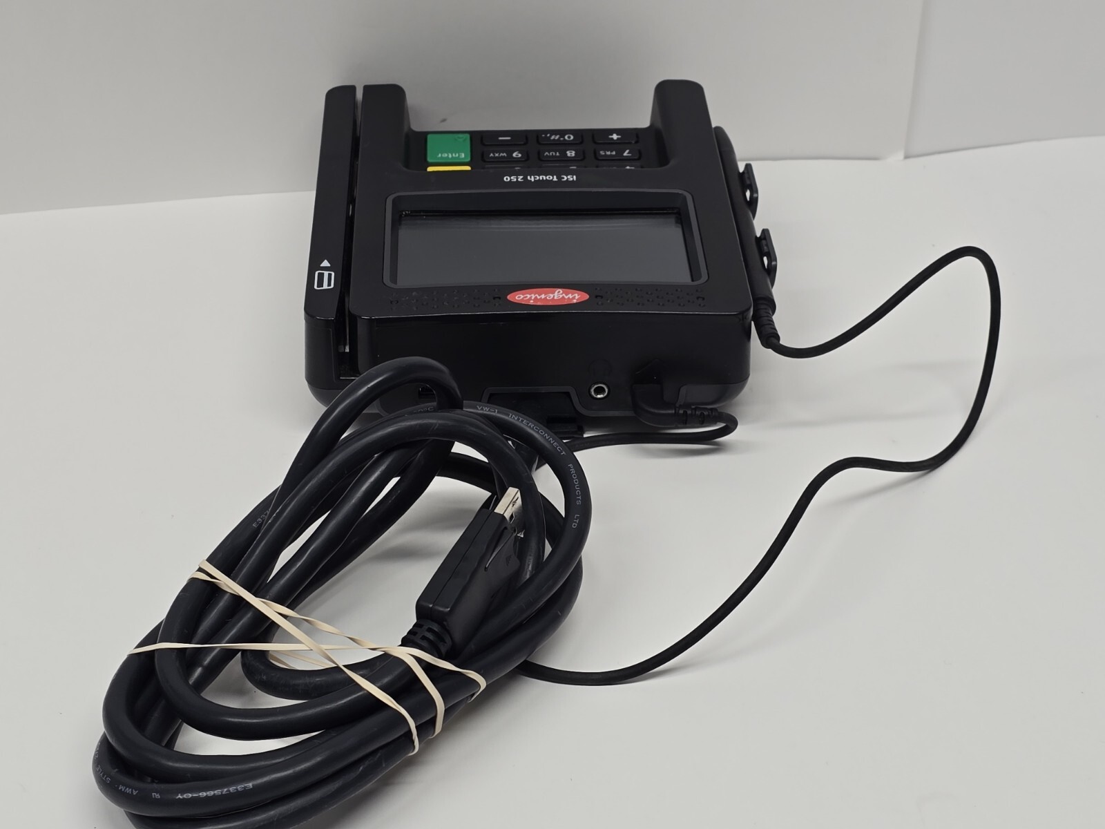 iSC 250 EMV Ingenico NFC Payment Terminal iSC Touch 250 No Power Cord/Free F/S.