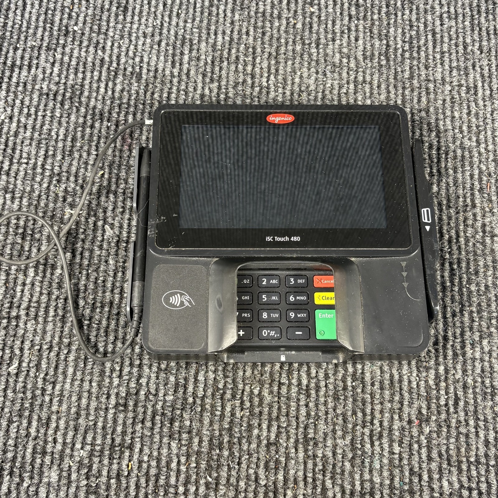 Ingenico ISC Touch 480 Payment Terminal USB Model ISC480-USB-BY03A Used Tested