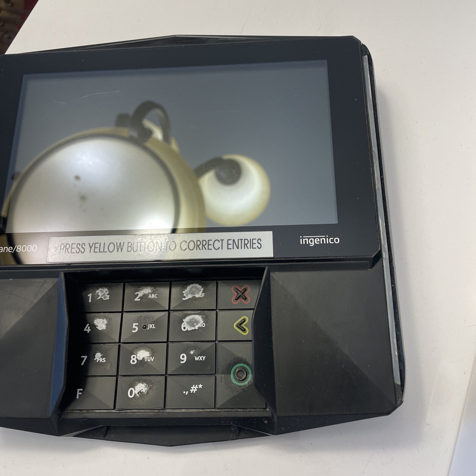 Ingenico Lane 8000 Credit Card Terminal PoS System MACHINE ONLY (MMM23)