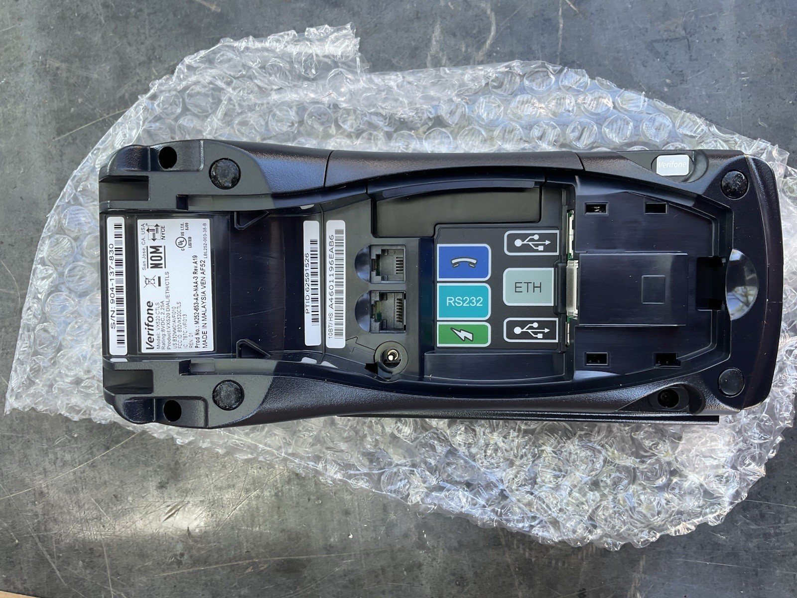 VeriFone VX 520 CTLS M252-653-AD-NAA-3