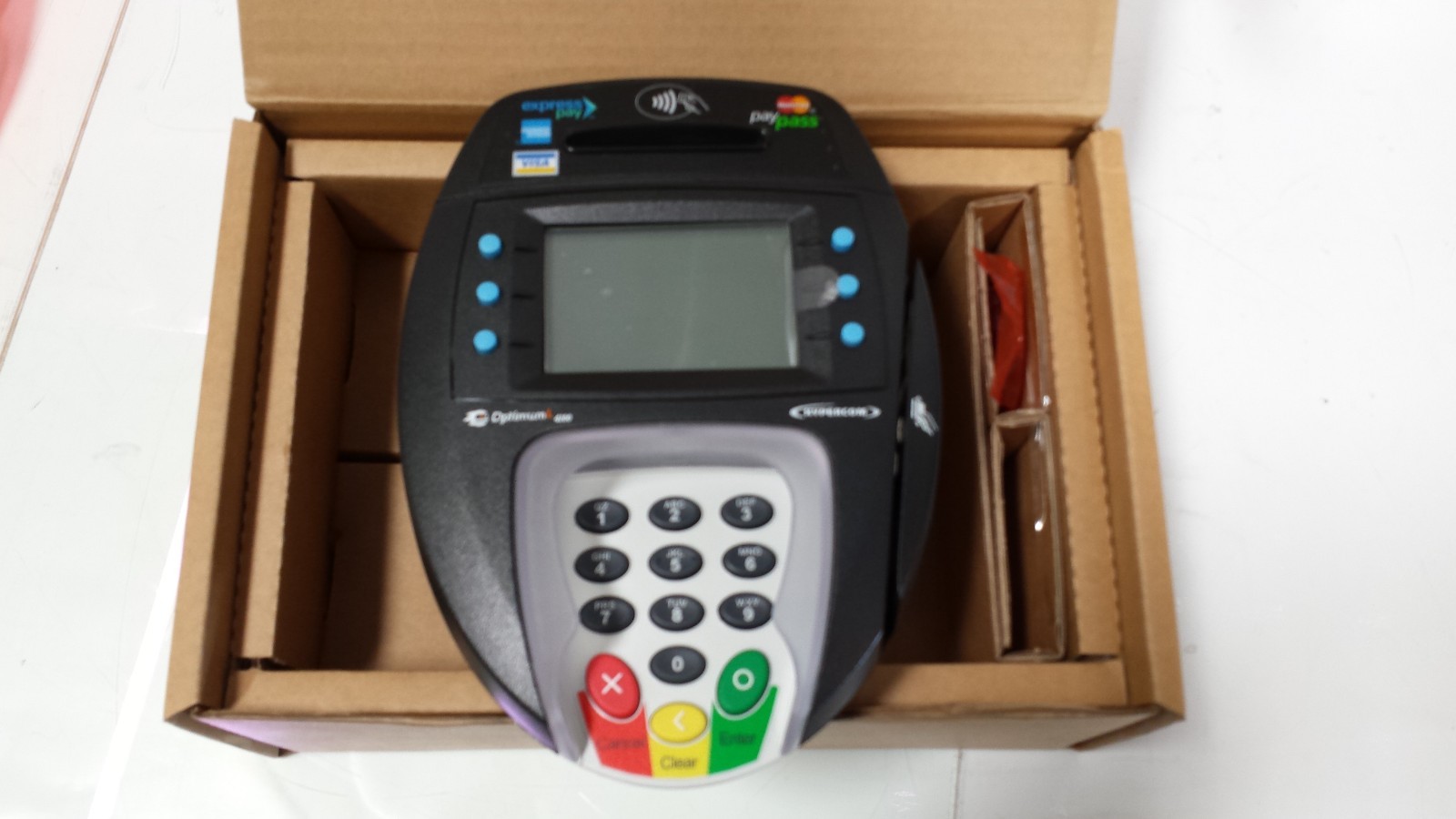 Hypercom Optimum L4200 Retail POS Transaction Terminal (L-4200)