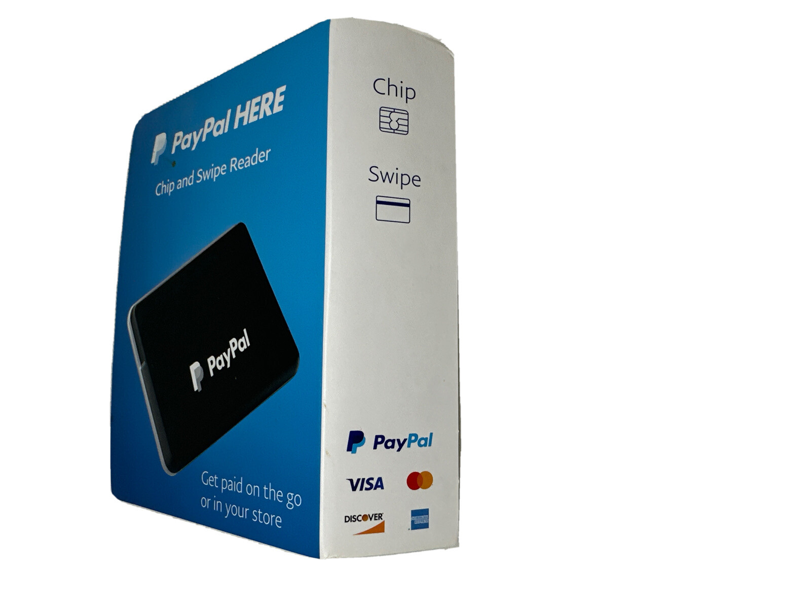 PayPal Here Chip and Card Swipe Reader Credit & Debit Cards Mobile In Box