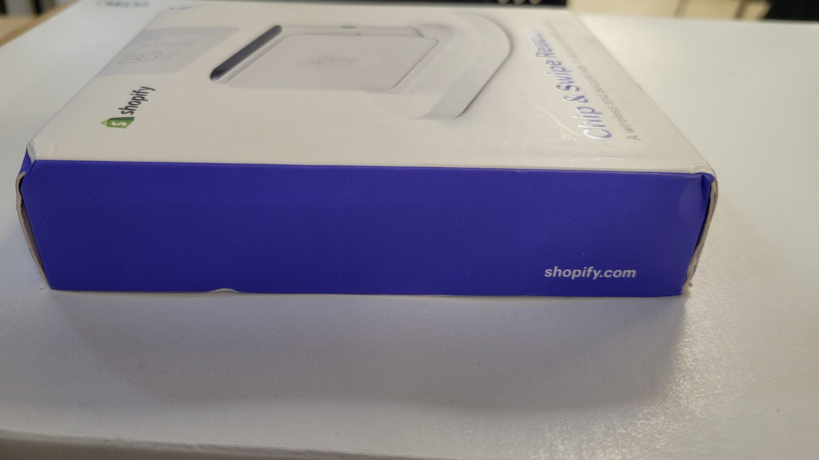 *box Has Wear NewUnopened* Shopify Chip Swipe Credit Card Reader White Model