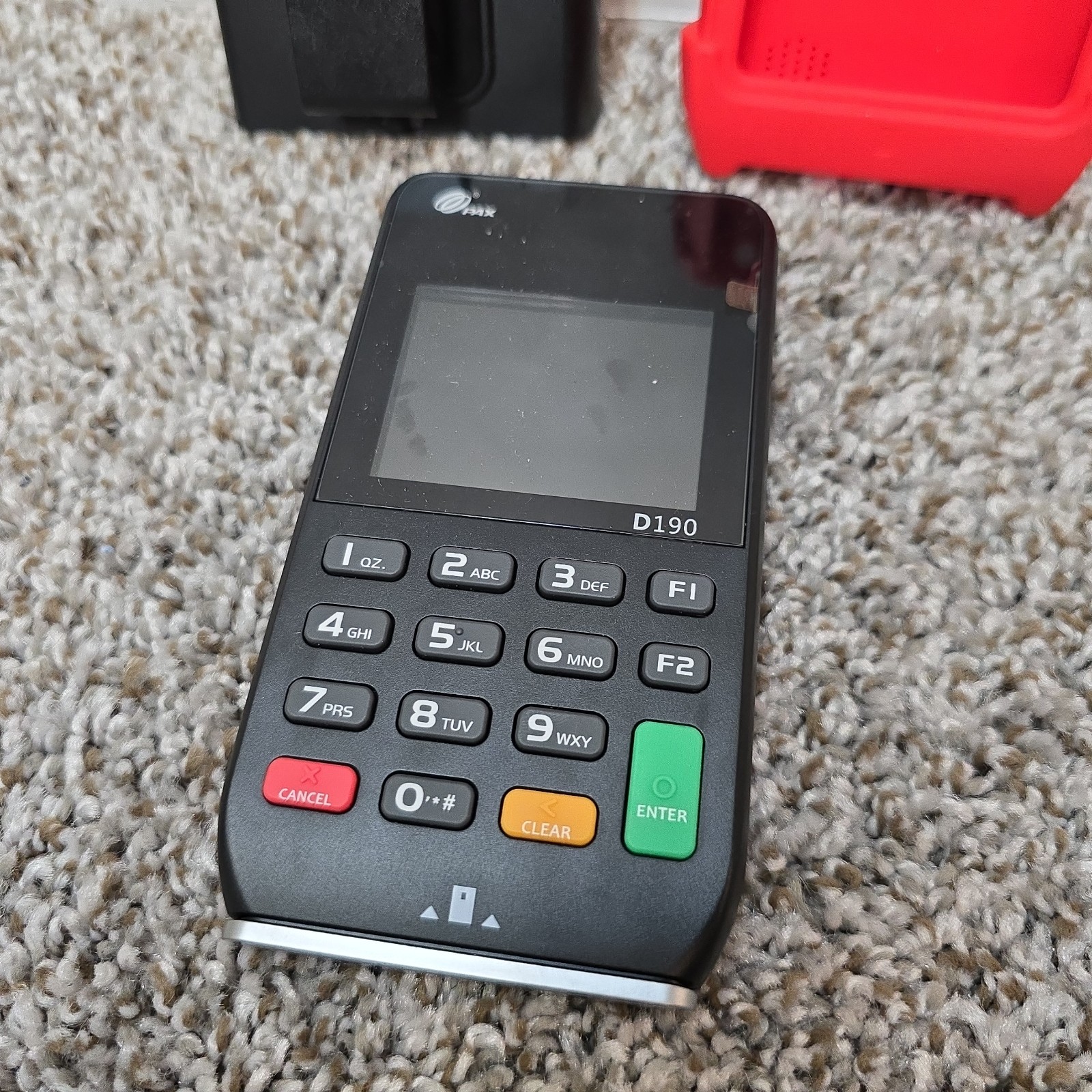 PAX D190 Advanced MiniPOS Terminal Mobile Contactless Payment – FOR PARTS REPAIR