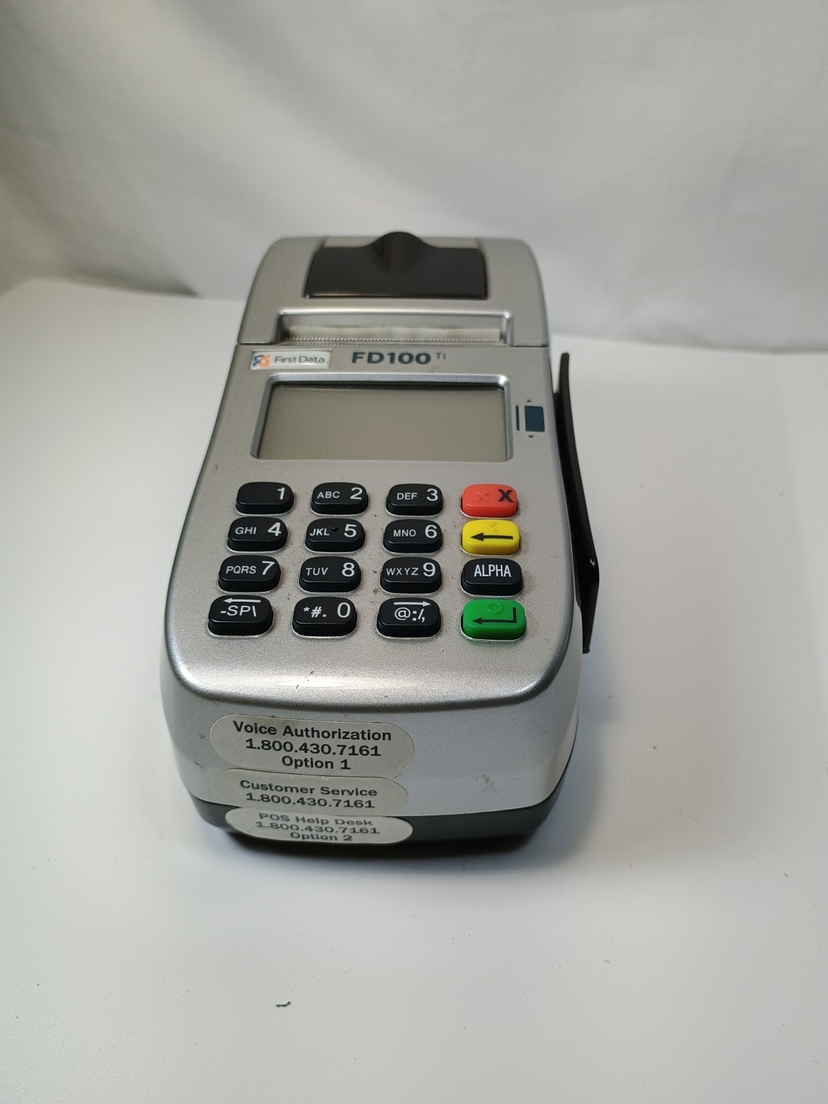 First Data FD100 Ti Credit Card Terminal with FD35 Pin Pad