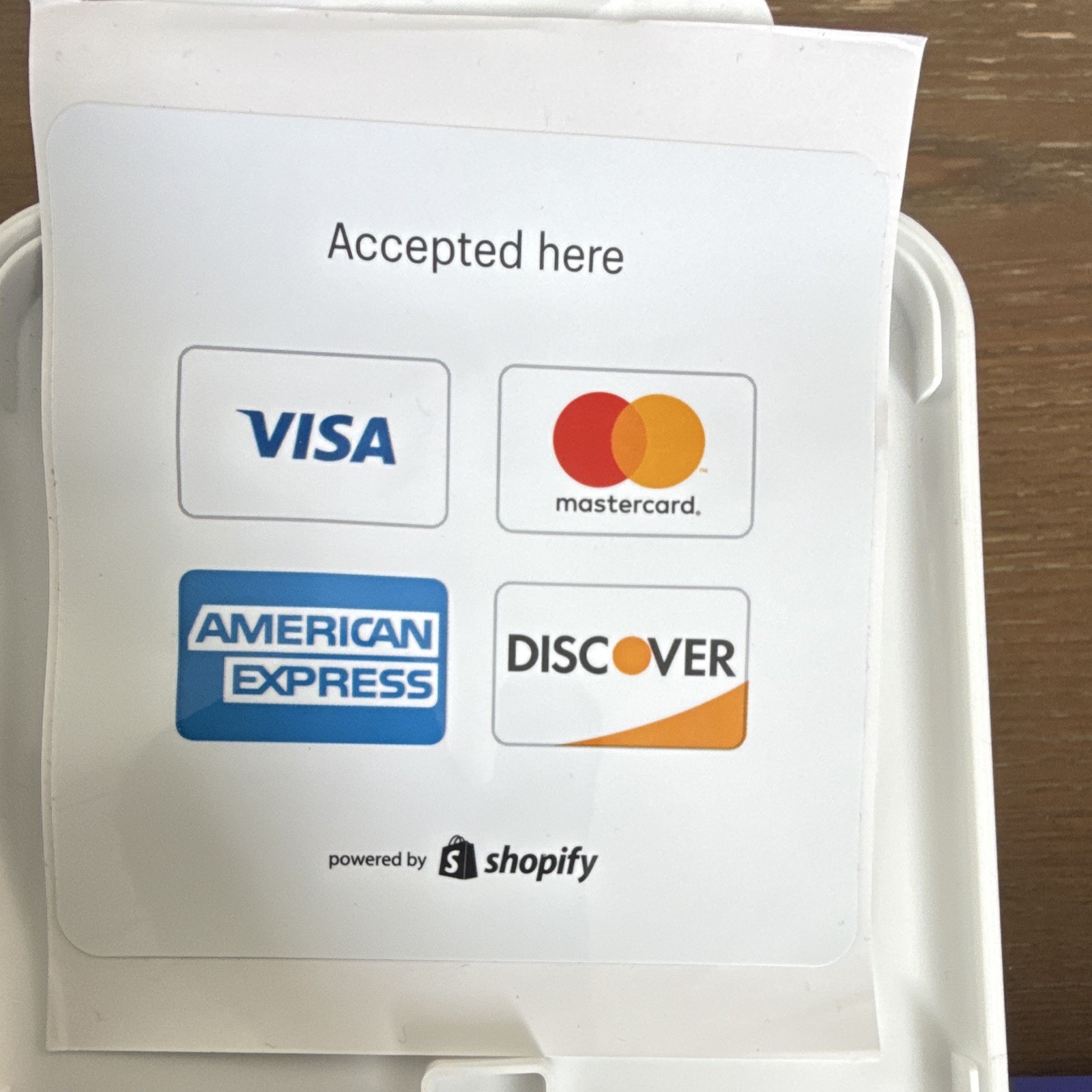 Shopify Chip & Swipe Wireless Credit Card Reader S1701 for iPhone & Android