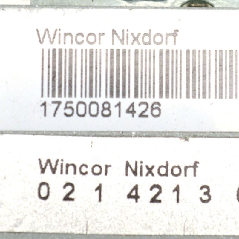 Lot of 2 Wincor Nixdorf 1750081426 BA72 MSR Card Reader Attachment, Light Gray