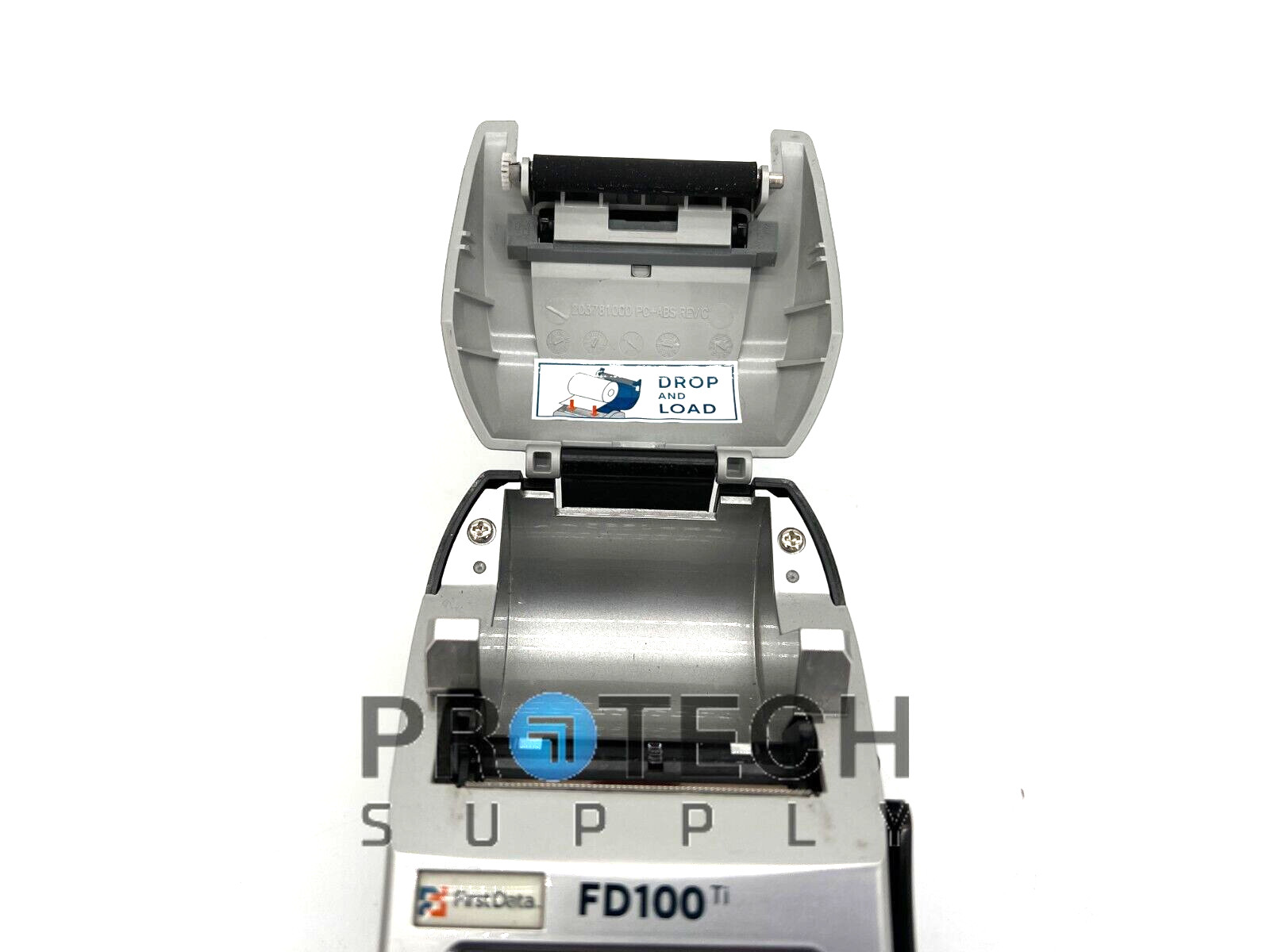 First Data FD100ti Credit Card Terminal + Power Adapter & Cable with WARRANTY