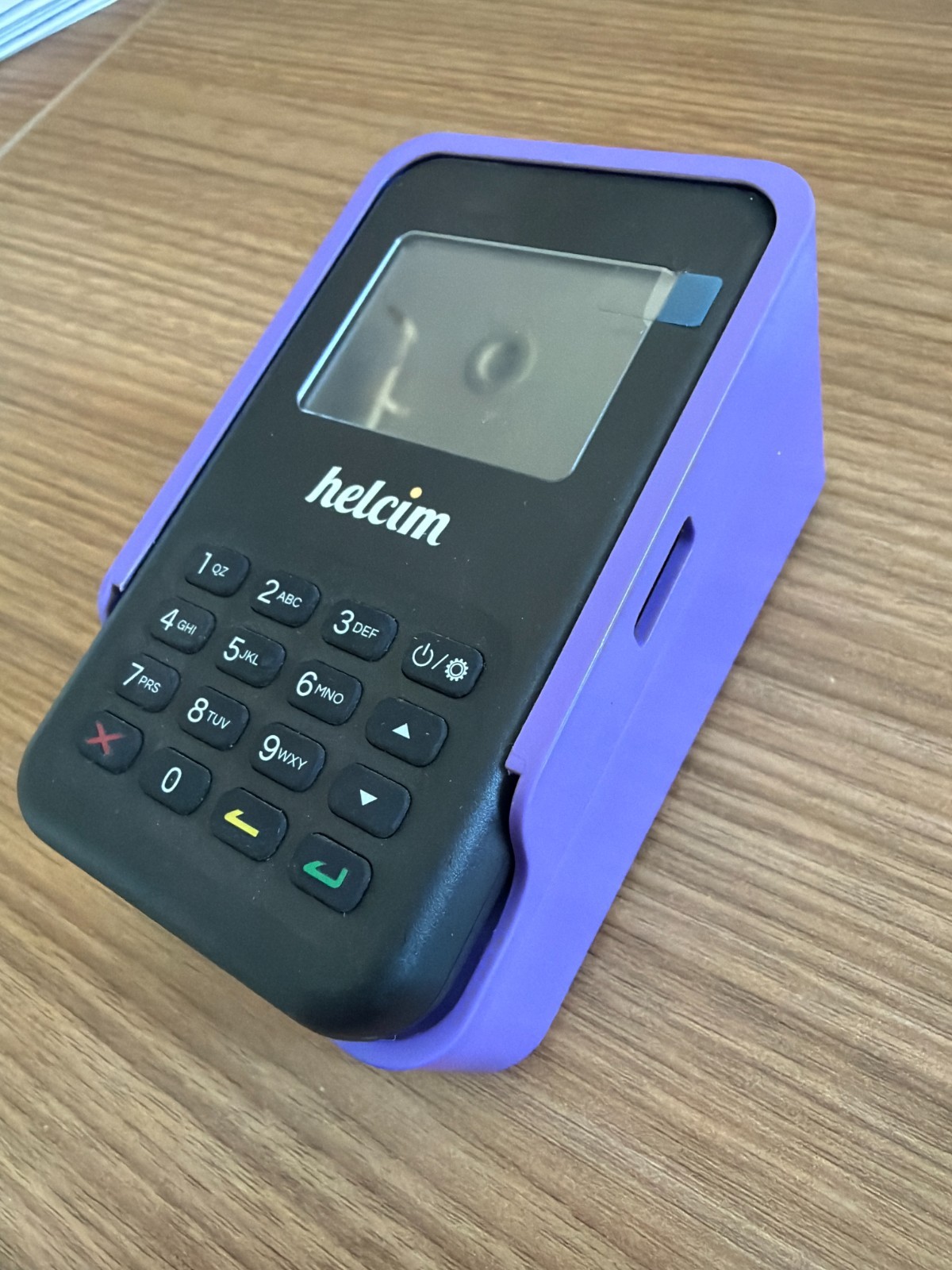 Helcim Wisepad 3 Model WPC32 Untested POS Card Reader Farmers Market Remote