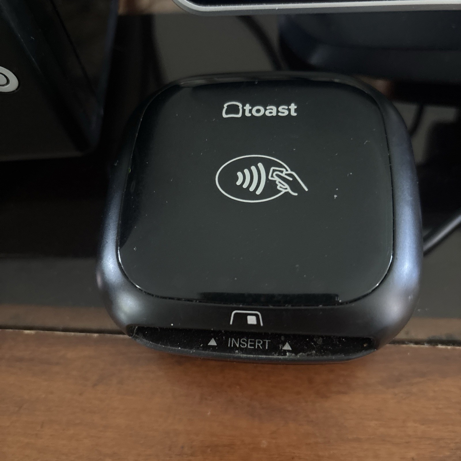 Toast TT200 POS Point of Sale System with Card Puck Credit Card Reader