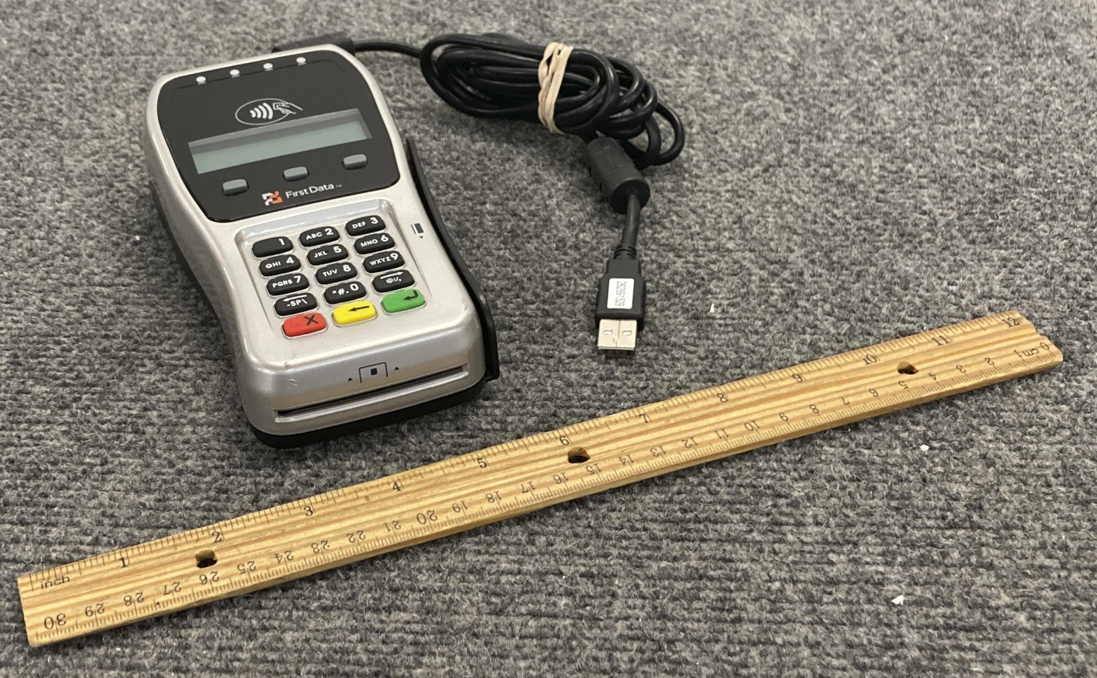First Data FD-35 USB Wired Credit Card Terminal