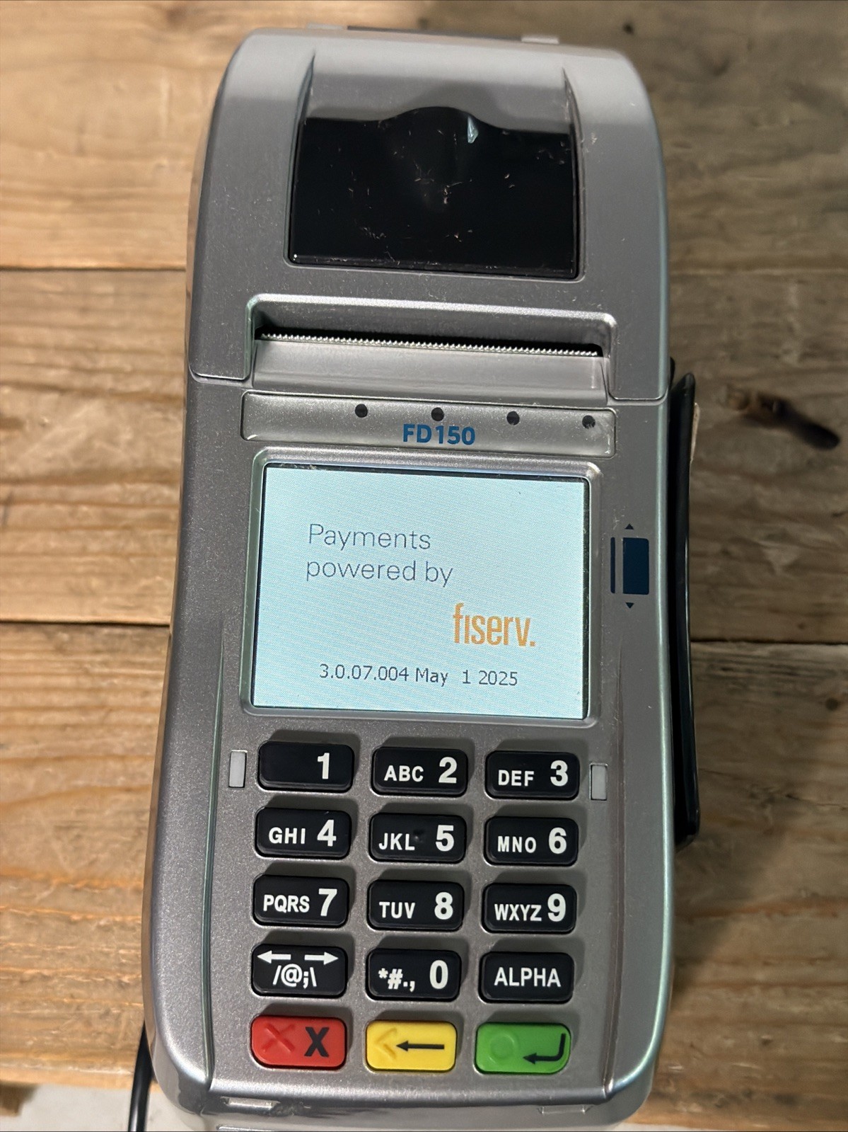 First Data FD150 Credit Card Terminal Untested