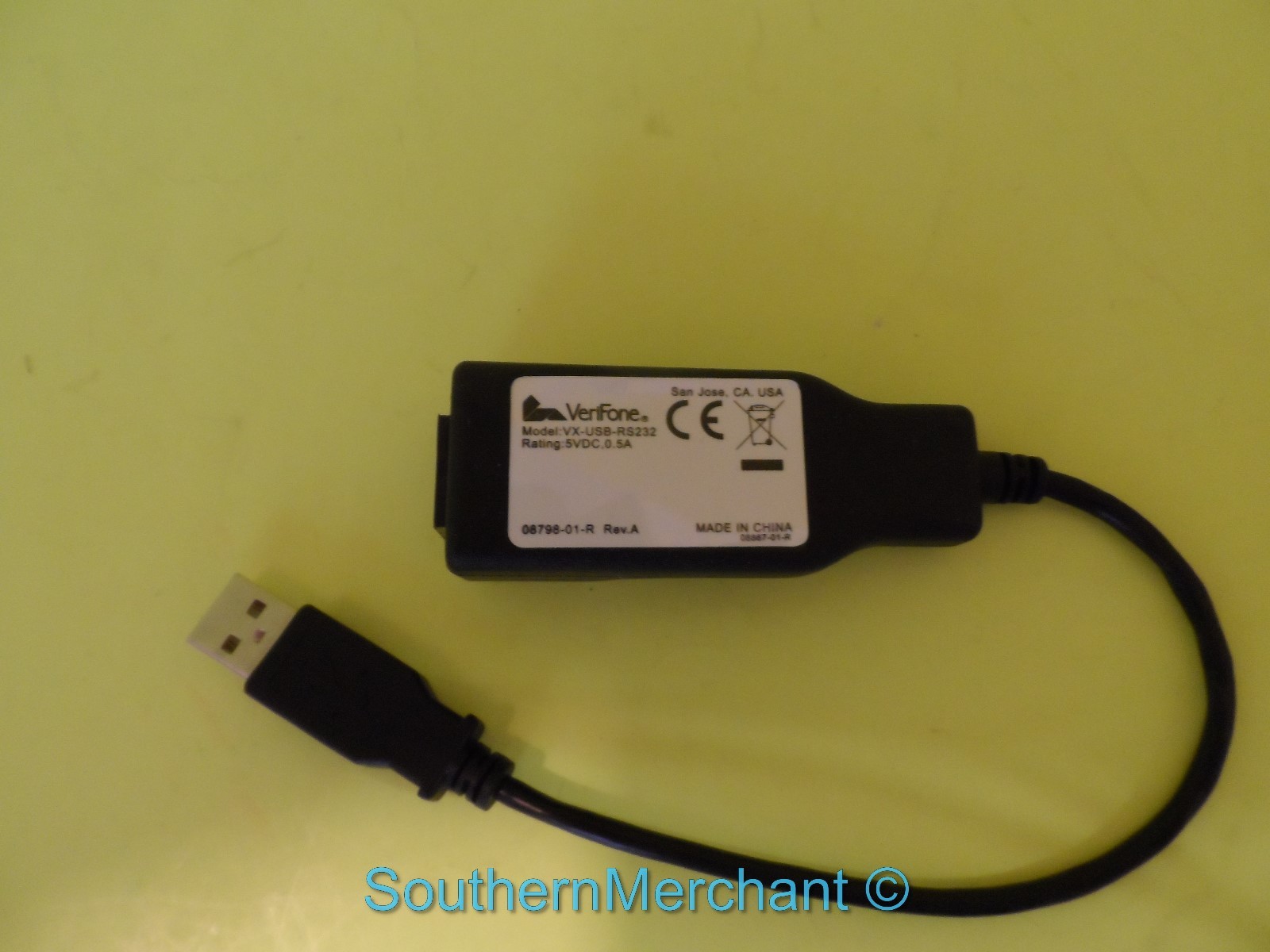 VERIFONE VX520 USB TO RS232 DONGLE