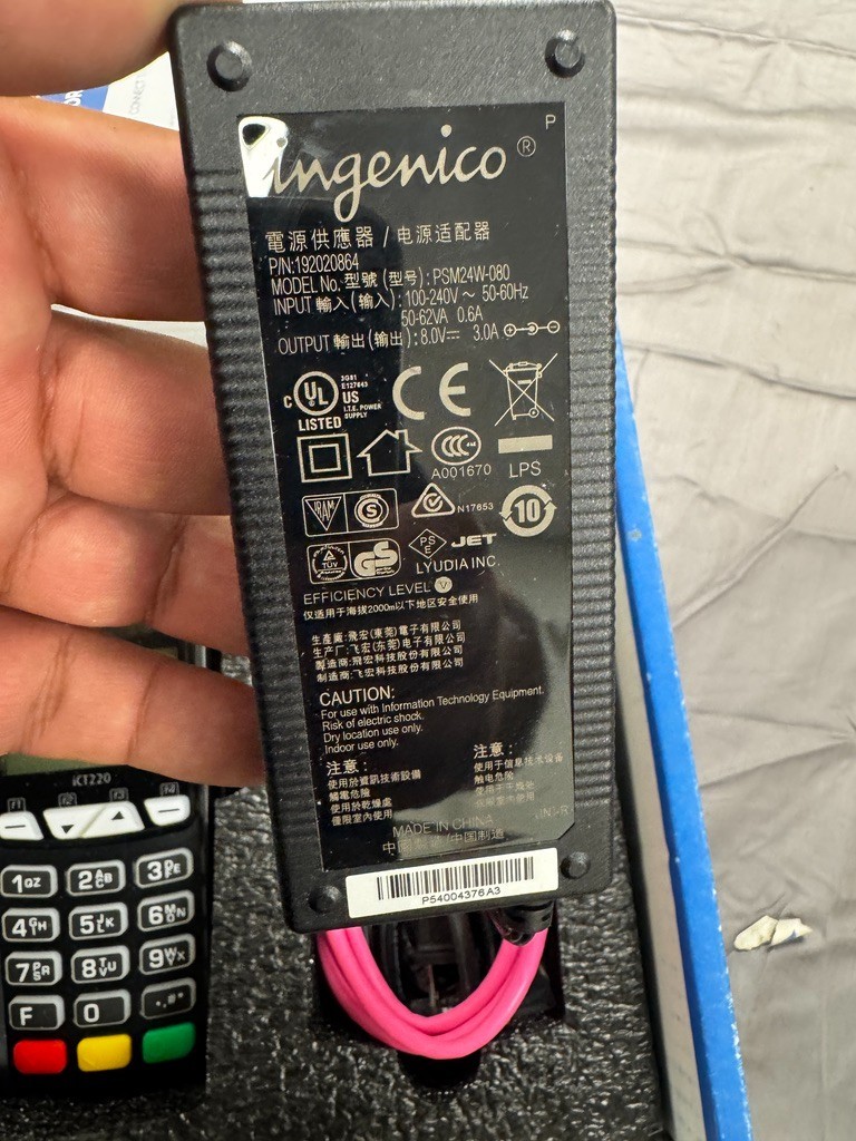 Ingenico iCT220 Payment Terminal Smart Card Reader TPE POS