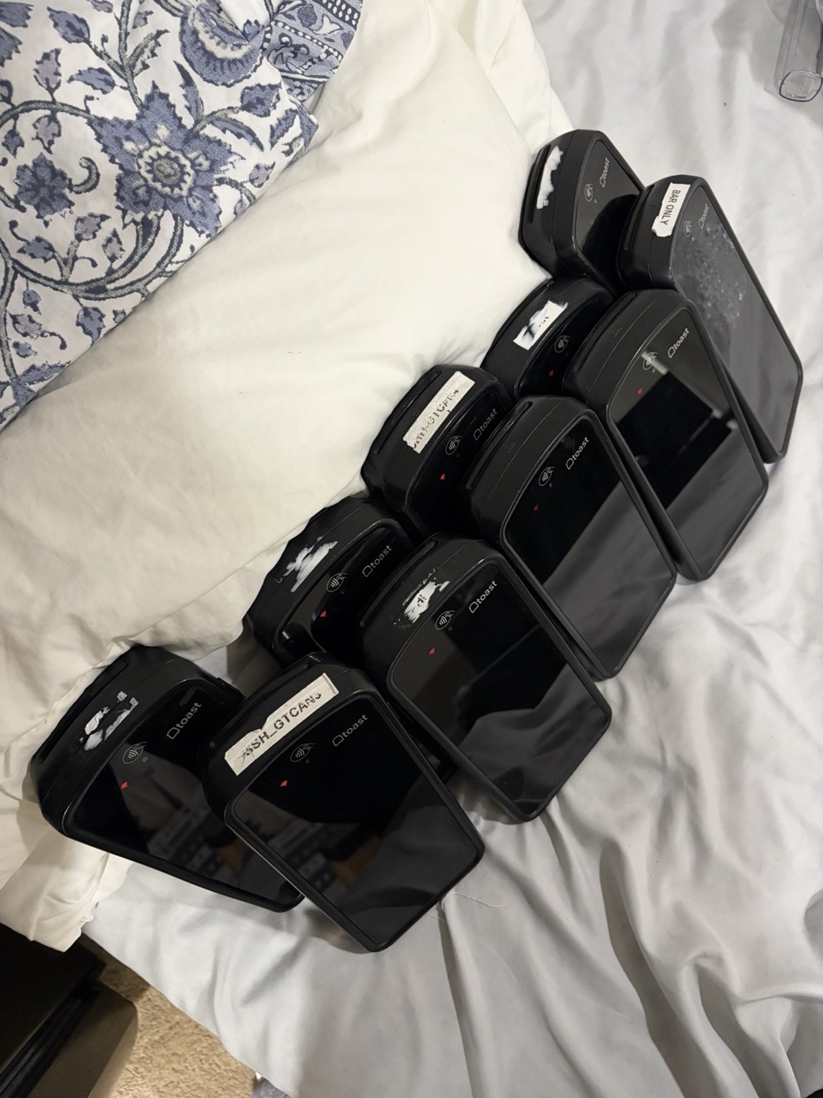 Lot of 10 Toast Go 2 Handhelds