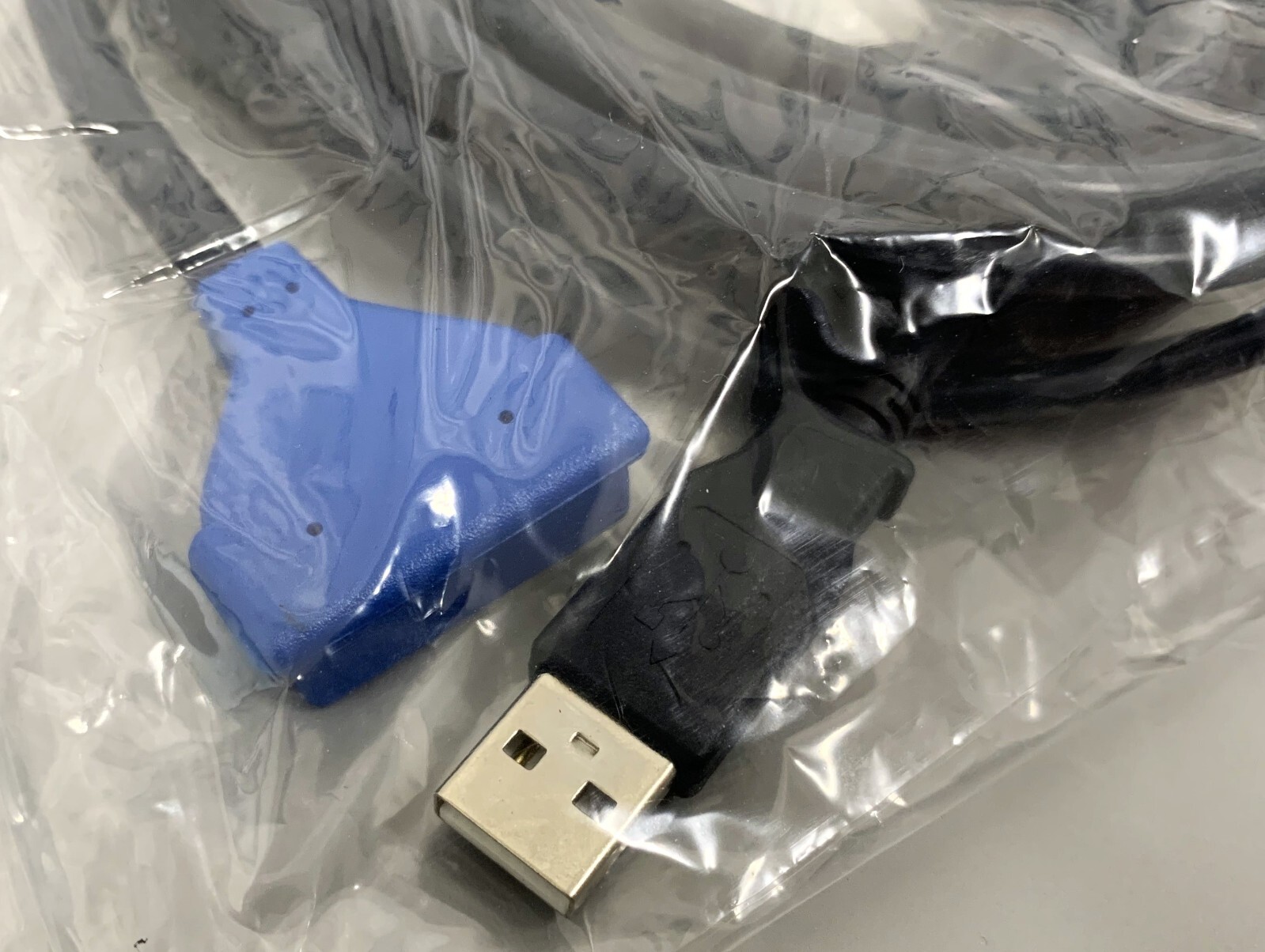 Lot of 10 New Verifone 23741-02-R REV C Blue Mx USB Cable for Mx850 Mx860 Mx870
