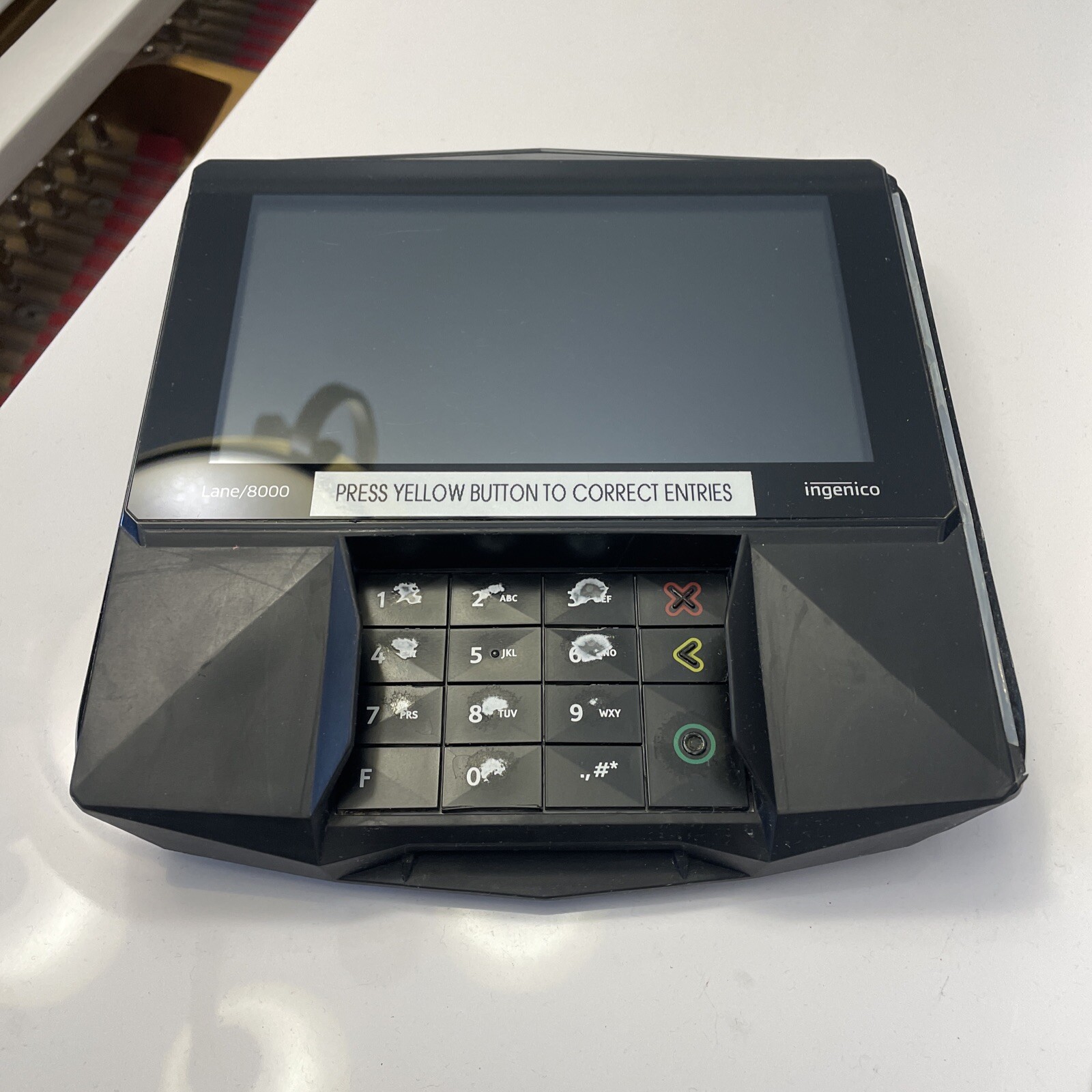 Ingenico Lane 8000 Credit Card Terminal PoS System MACHINE ONLY (MMM23)