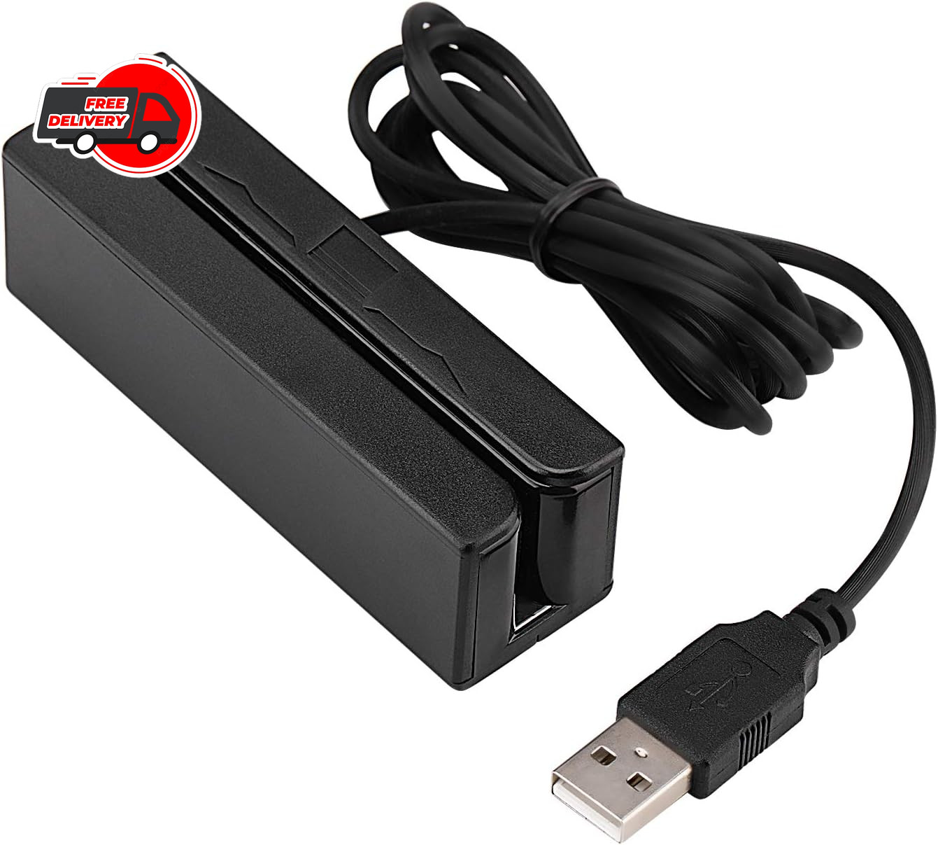 MSR90 USB Swipe Magnetic Credit Card Reader 3 Tracks Mini Smart Card Reader