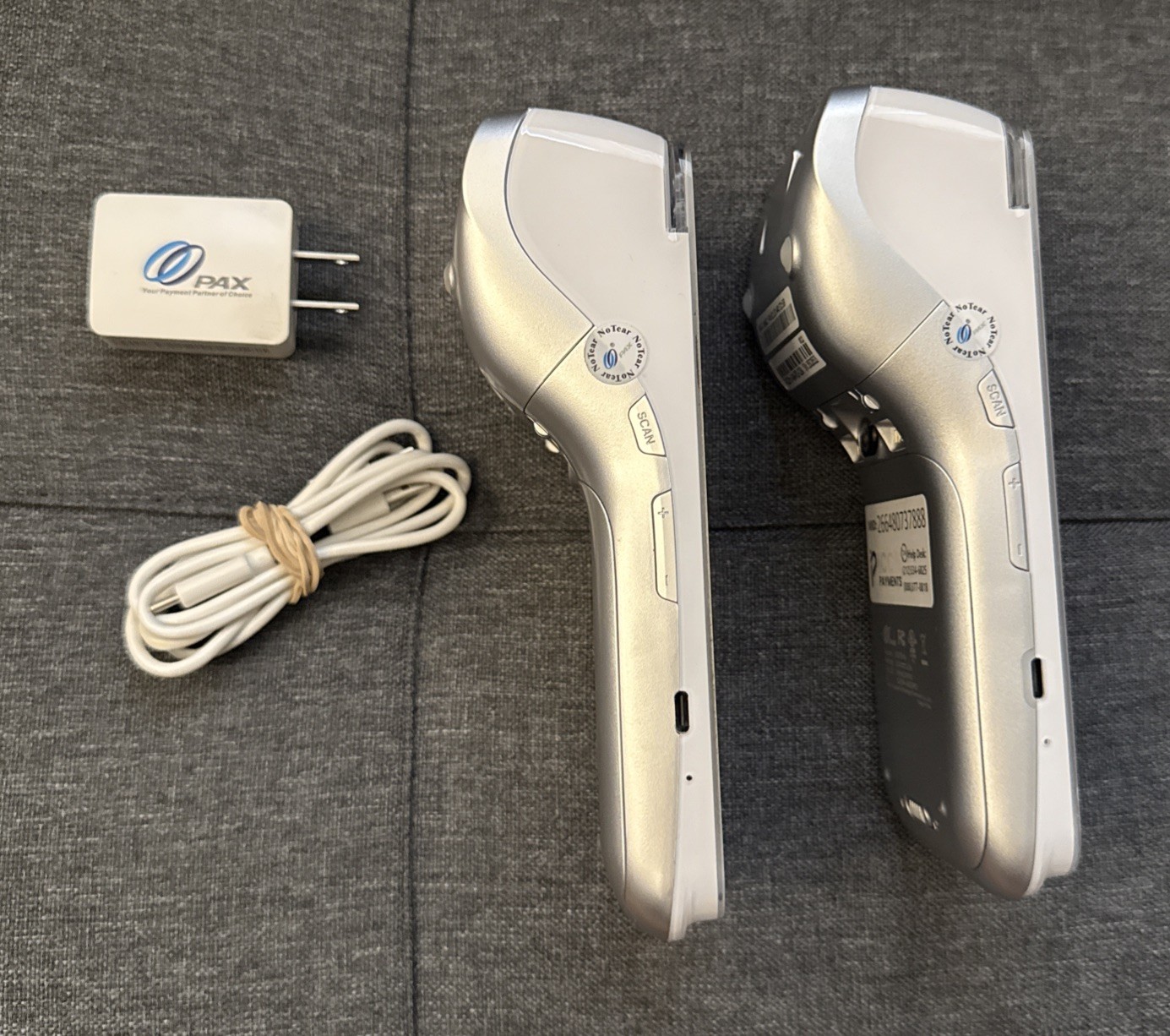 Lot Of 2 PAX A920 PRO Mobile Credit Card Reader Terminal Factory Reset Working