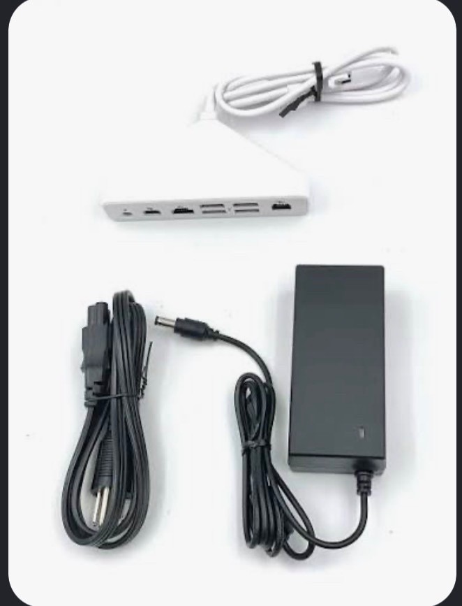 Clover Mini Wi-Fi C300 POS System w/ Triangle Hub and Power Cord/ Cash Drawer