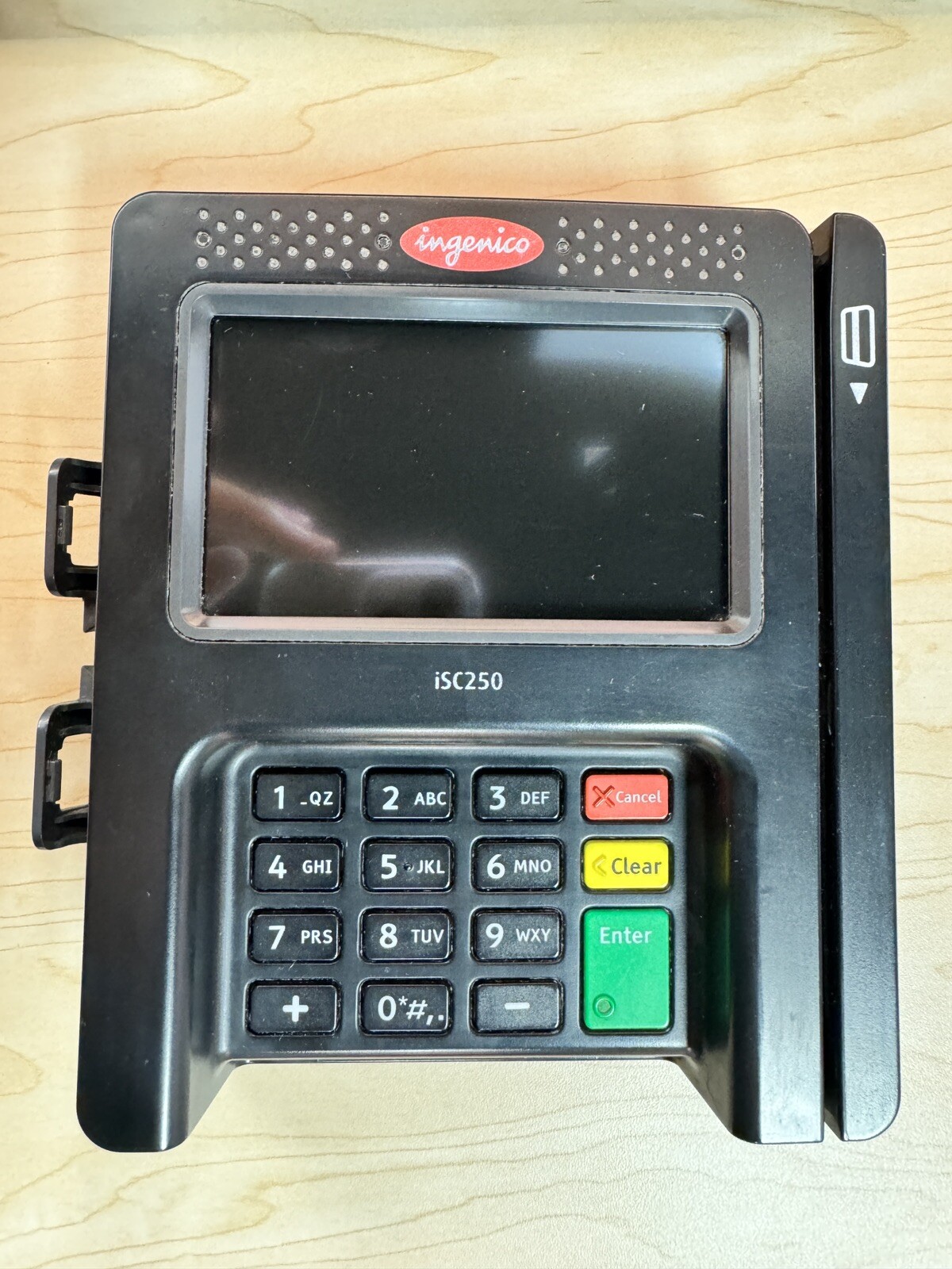 Ingenico iSC Touch 250 Payment Terminal with cord/cable and stylus
