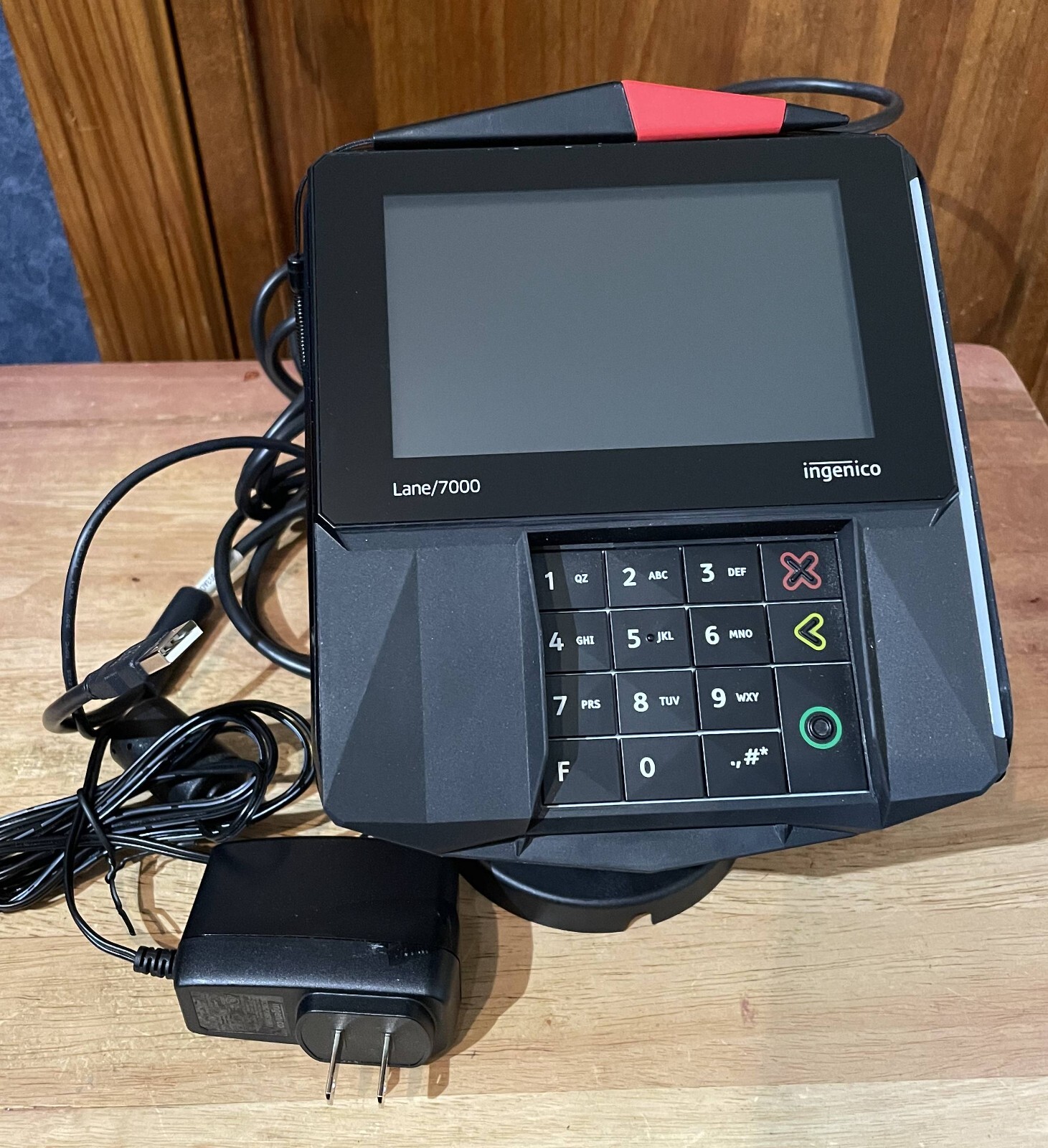 Ingenico Lane 7000 5 inch Credit Card Terminal – PRG30312951R