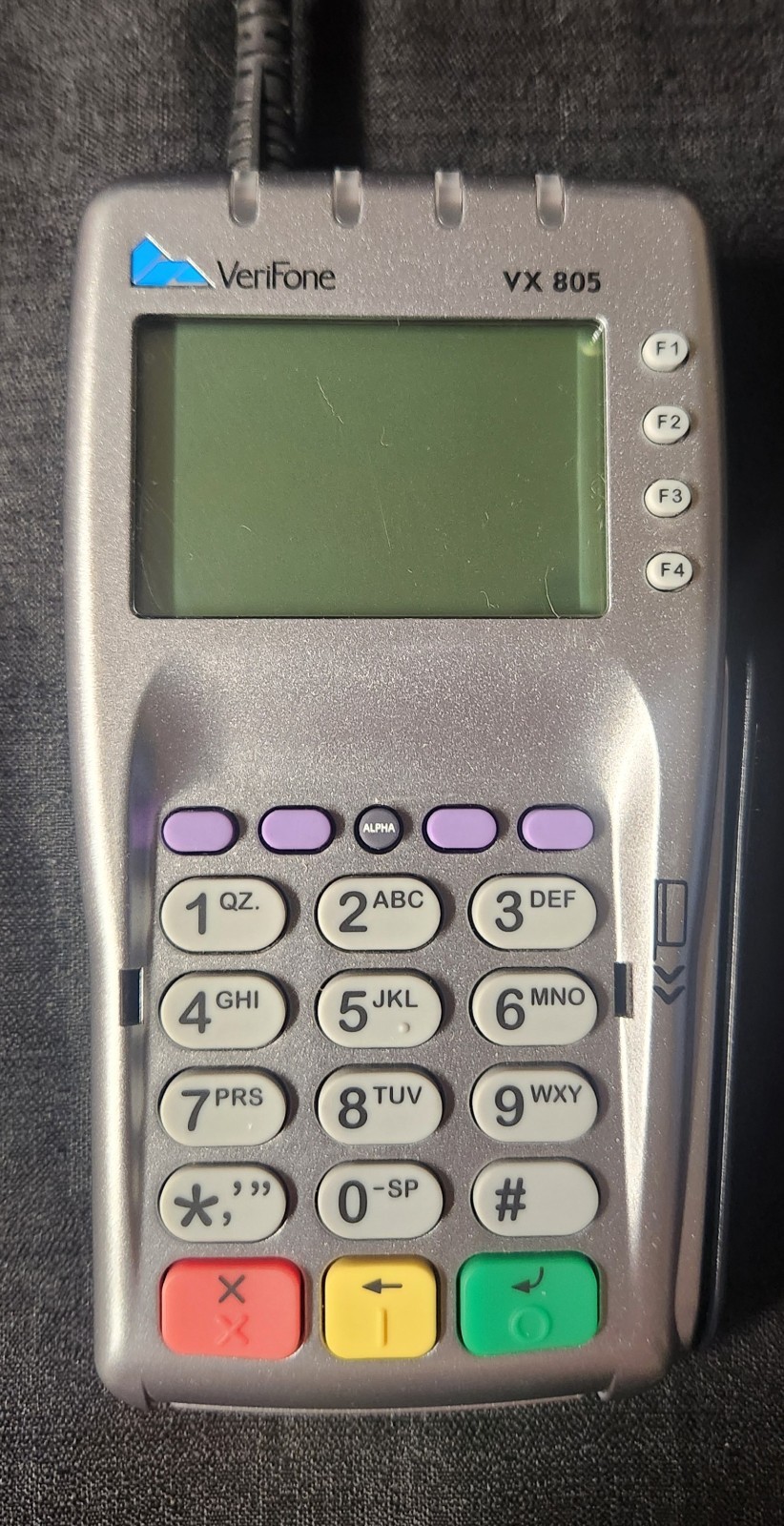 Verifone VX 805 PIN Pad/Contactactless Pay Card Reader 160mb Keypad