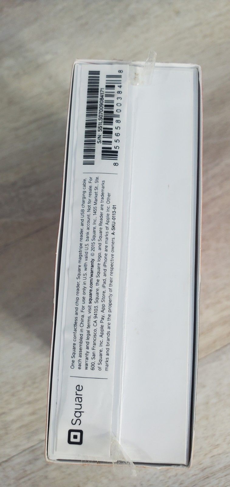 Square S6 White Portable Contactless And Chip Magstripe Credit Card Reader