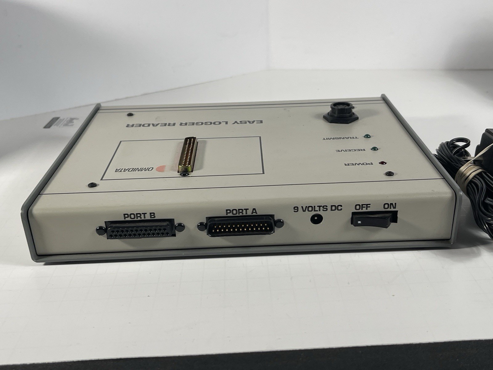 OMNIDATA Easy Logger Reader Terminal W/ AC Adapter EL800