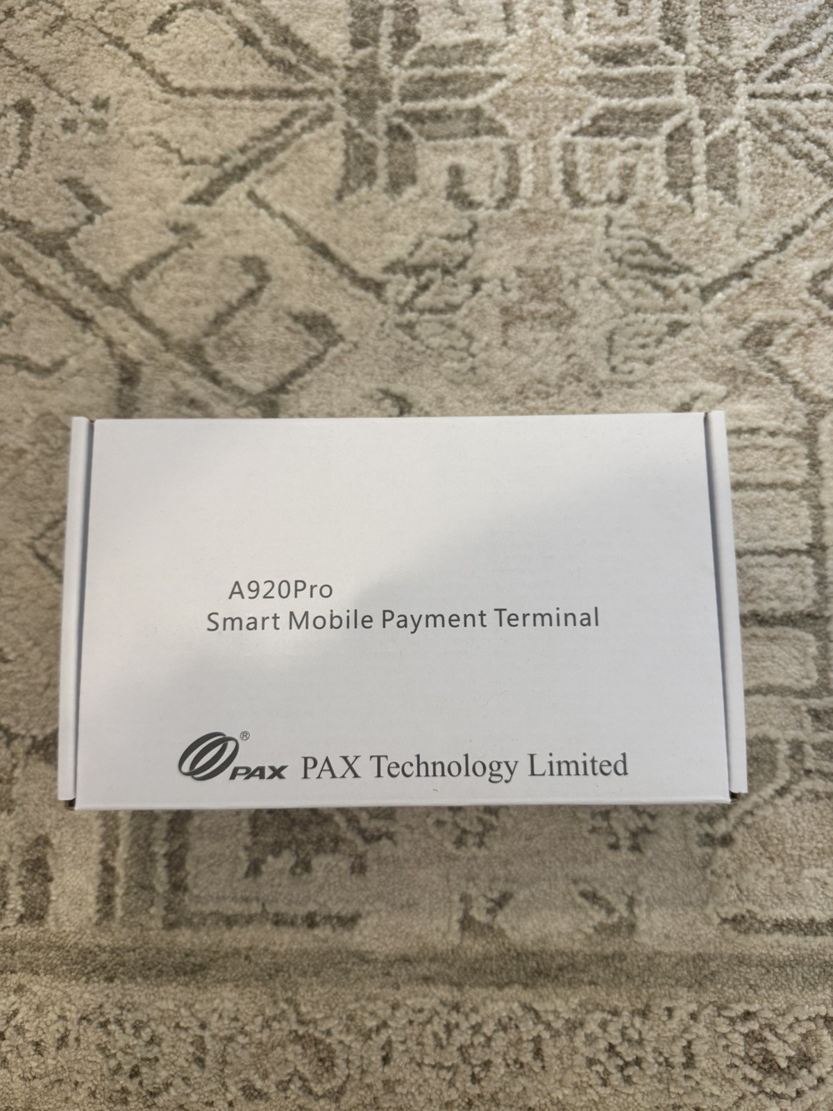 NEW – PAX A920PRO A920PRO-0AW-RD5-32EA WIRELESS SMART CREDIT CARD PMNT TERMINAL