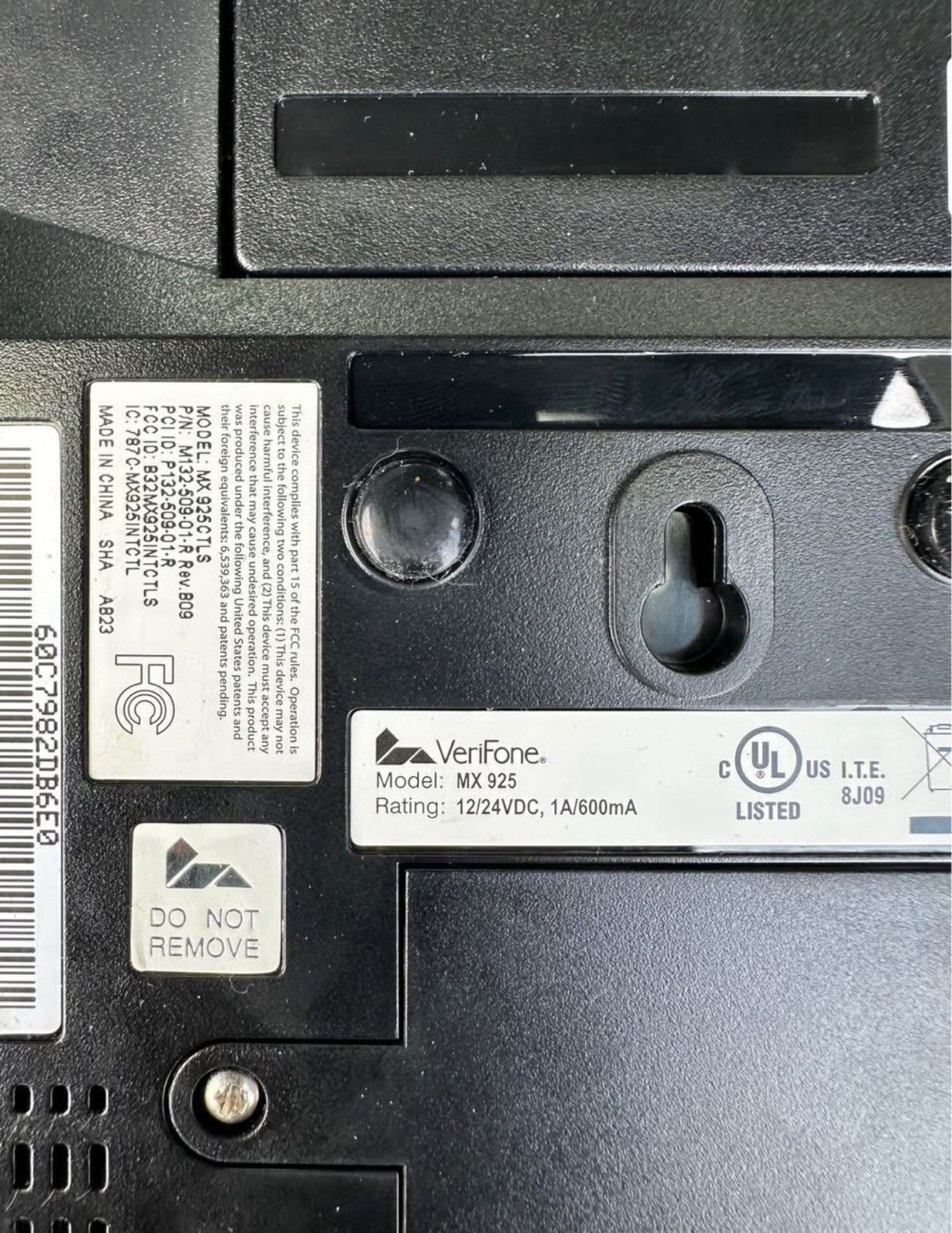 Two Verifone MX915 Payment Terminal Bundle with NFC Capability & Mounting Stand
